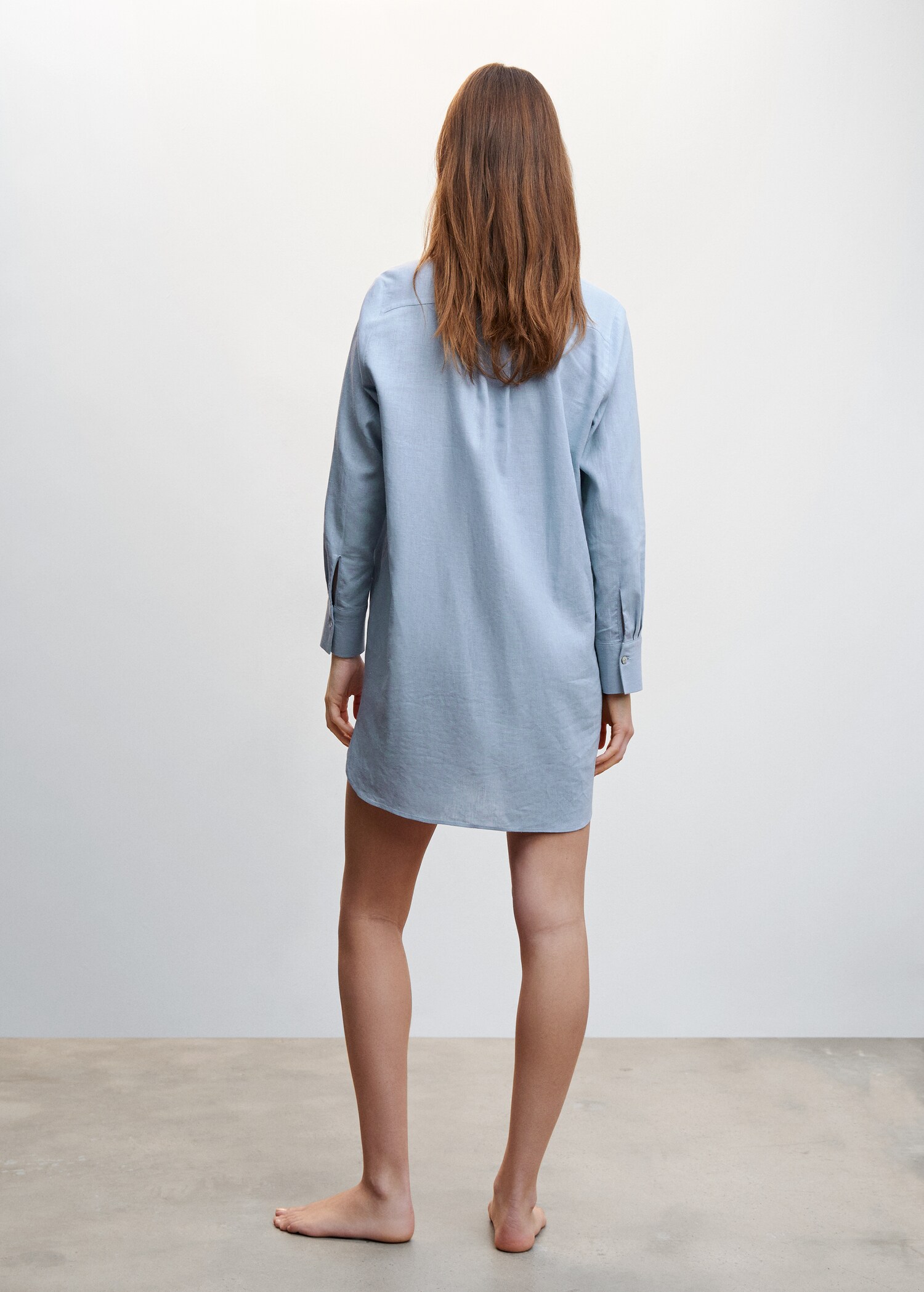Camisola lino - Reverso del artículo