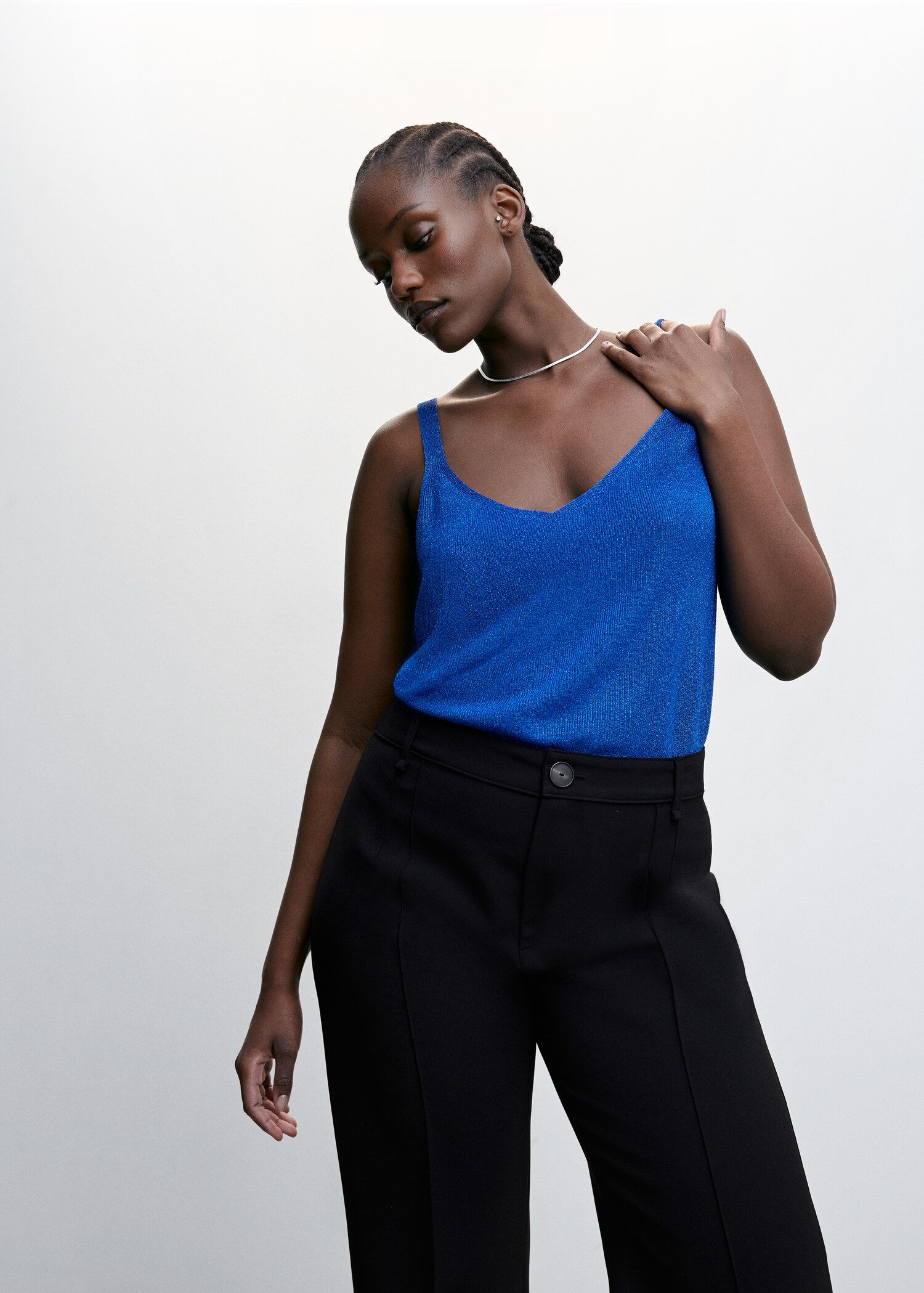 Knit strap top - Details of the article 5