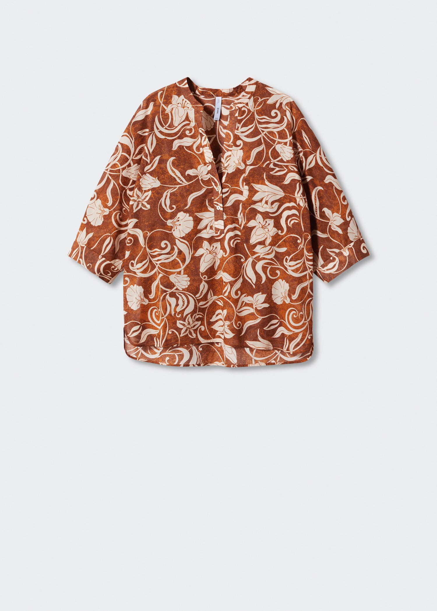 Blouse en imprimé floral - Article sans modèle