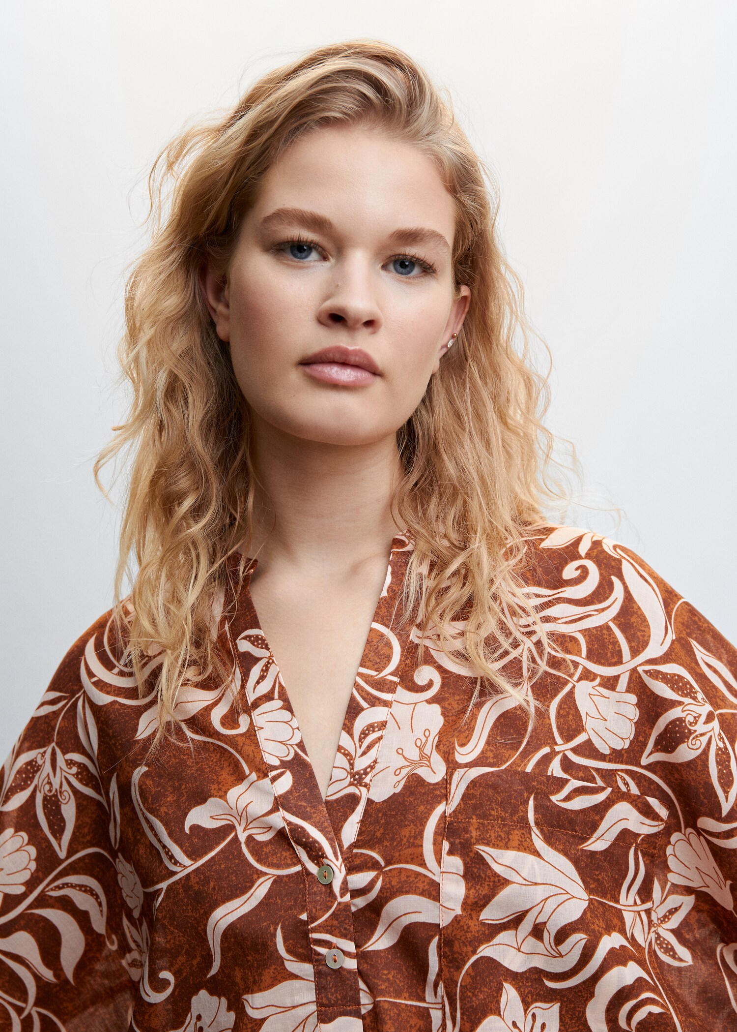 Blouse en imprimé floral - Détail de l'article 1