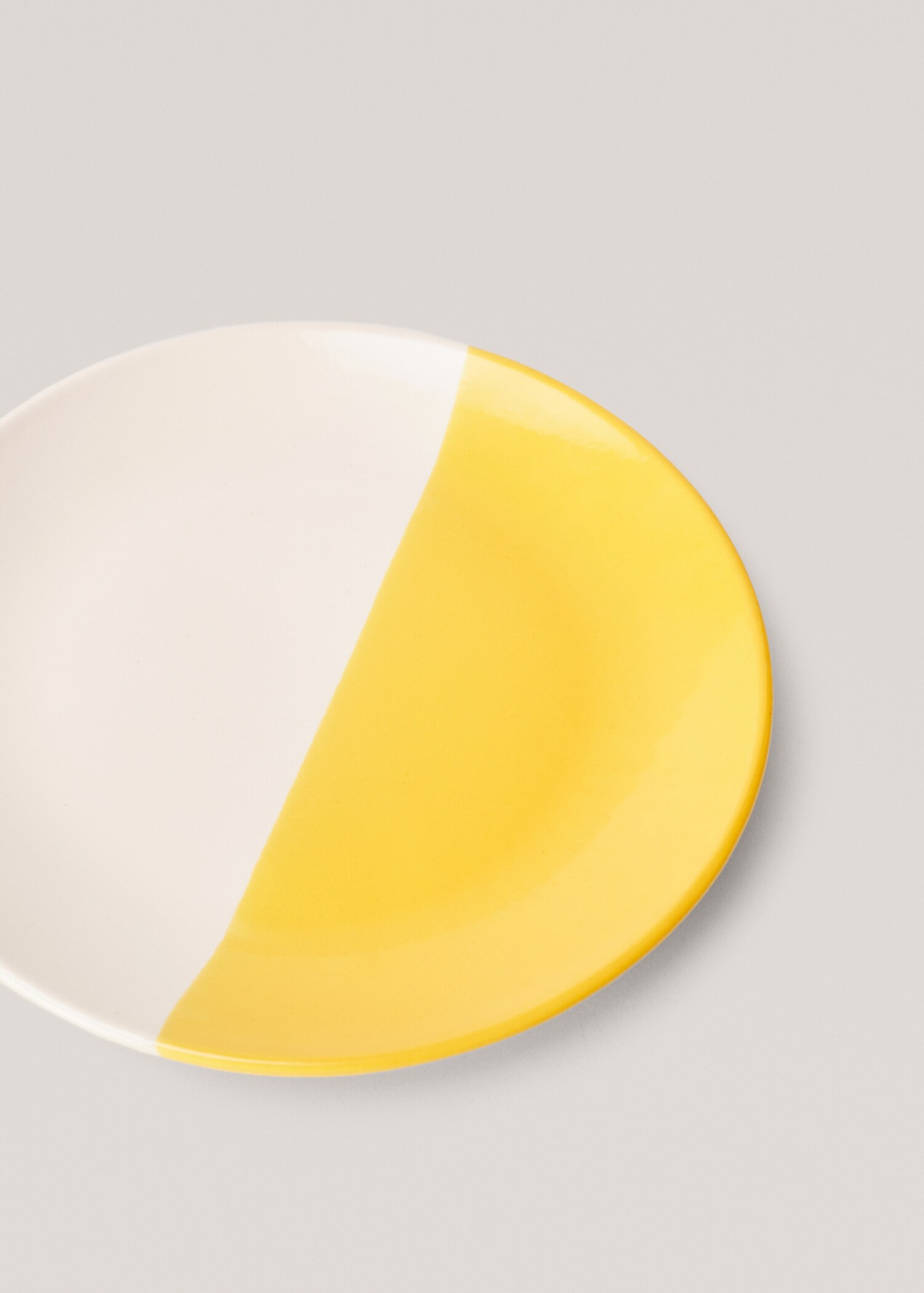 Two-tone dinner plate - Details of the article 1
