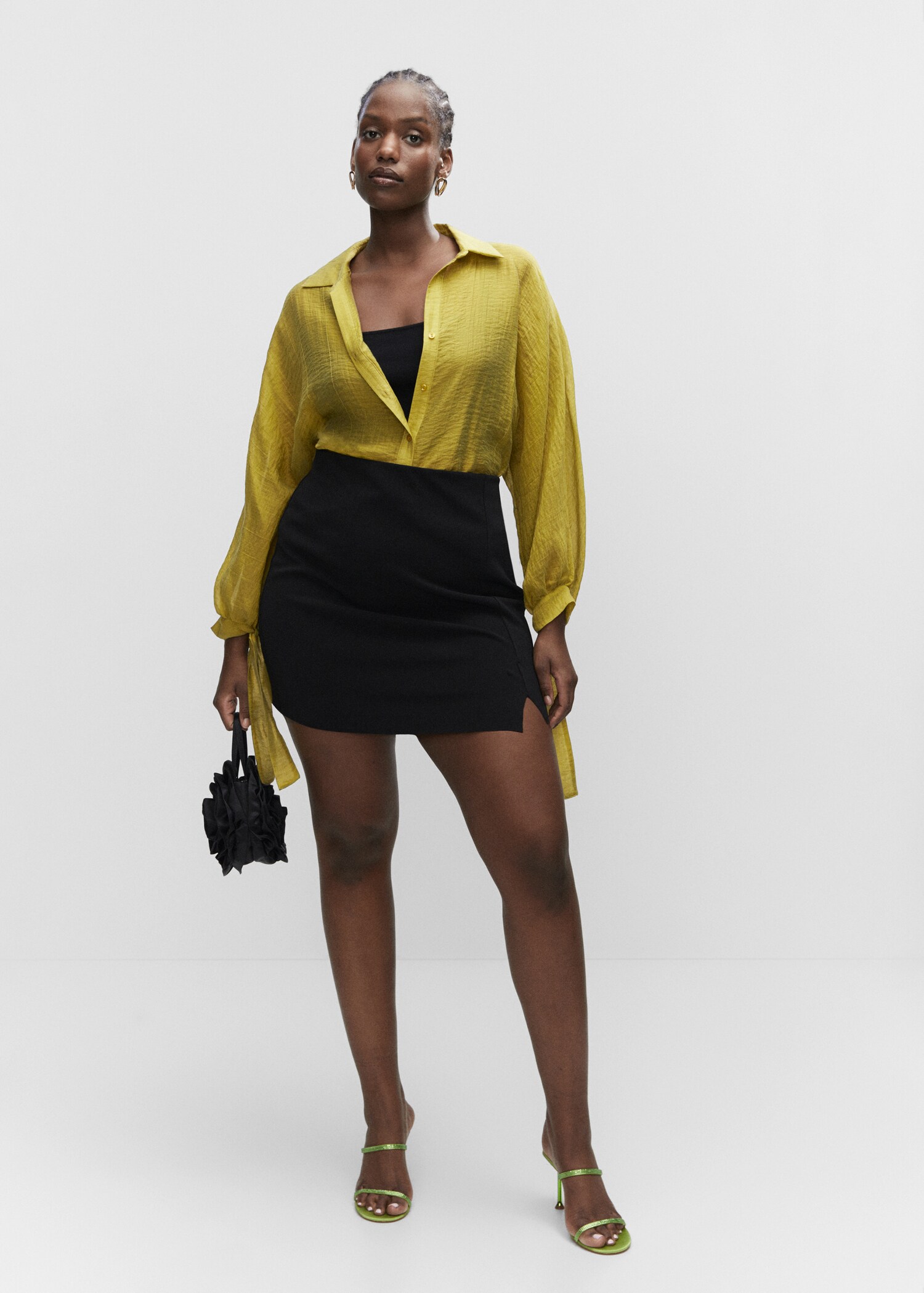Bow sleeve shirt - Details of the article 3
