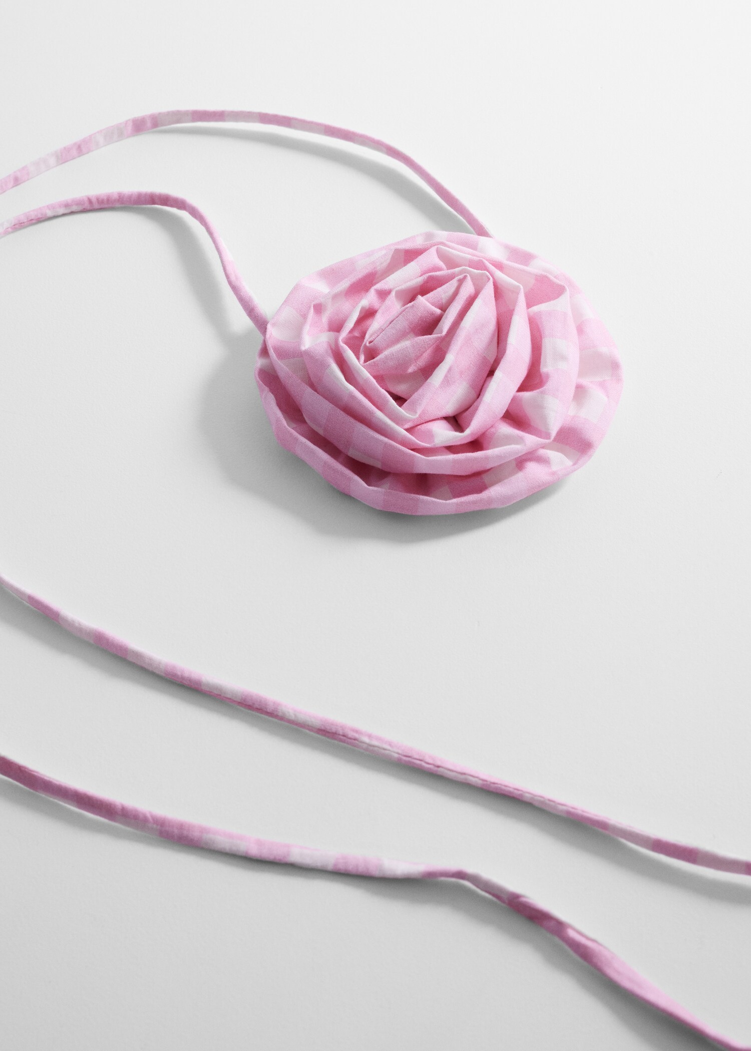 Choker flor estampada - Plano medio