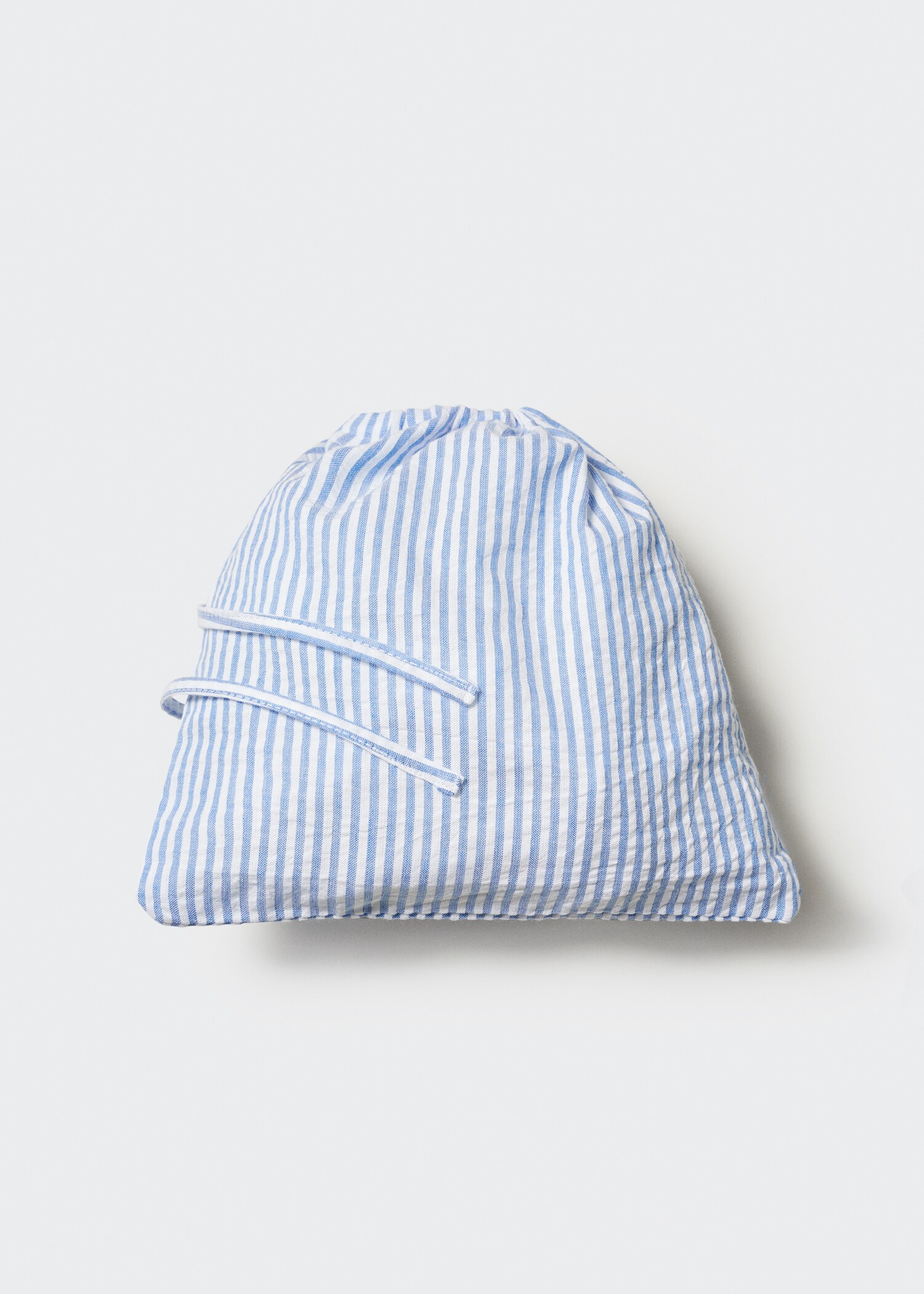 Striped cotton short pajamas - Details of the article 8