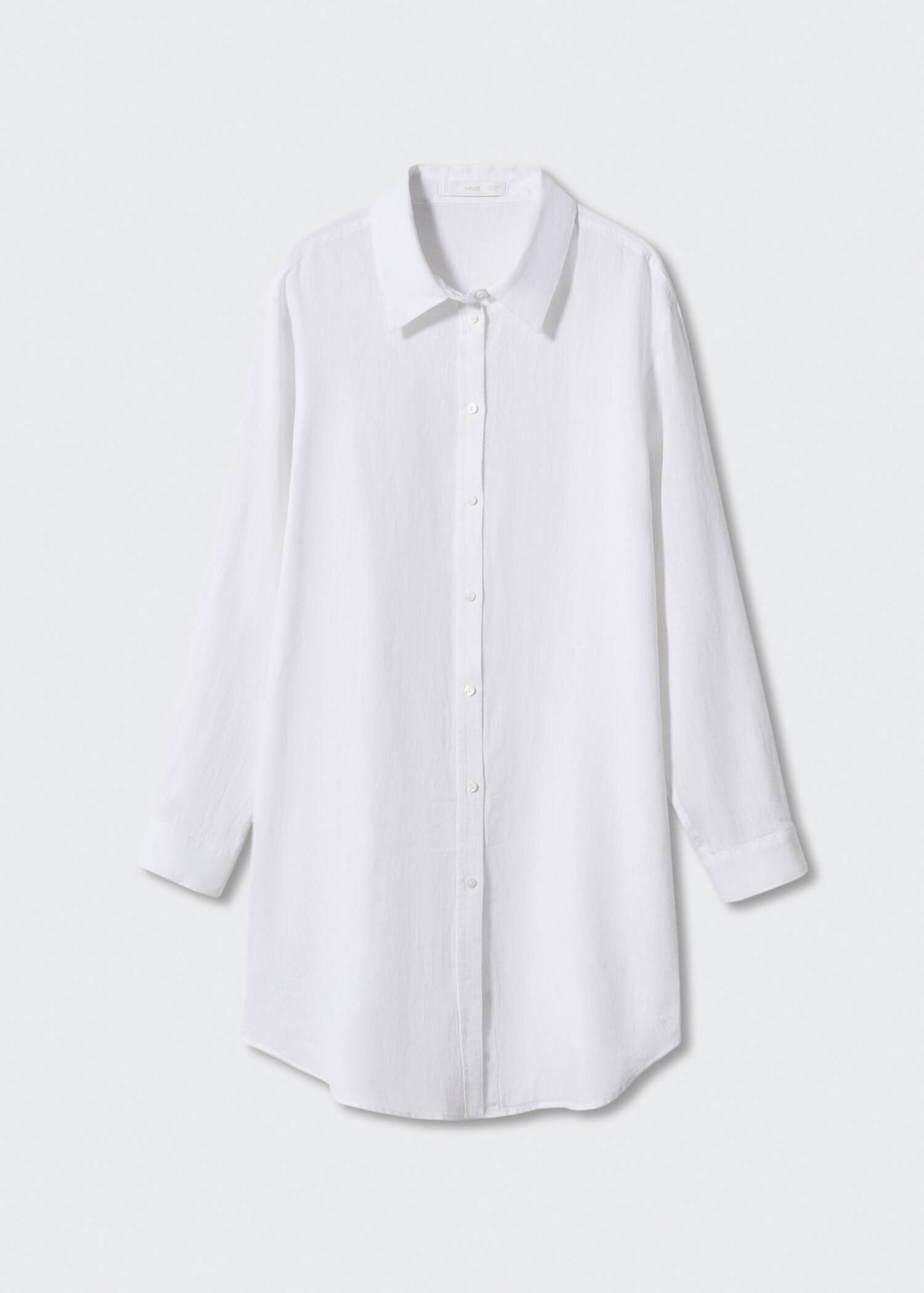 Linen oversized shirt - Article without model