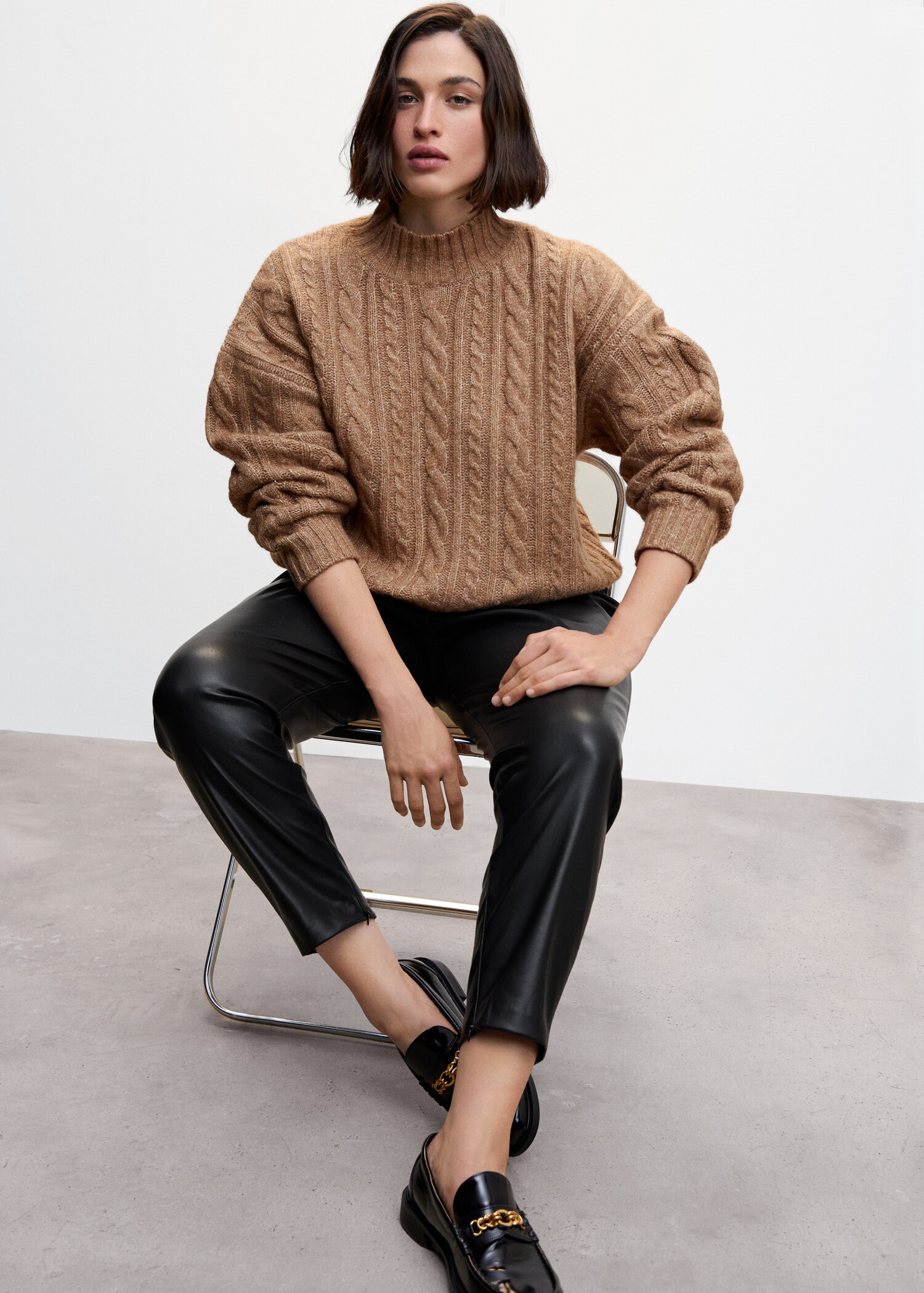 Legging similicuir ouvertures - Détail de l'article 4