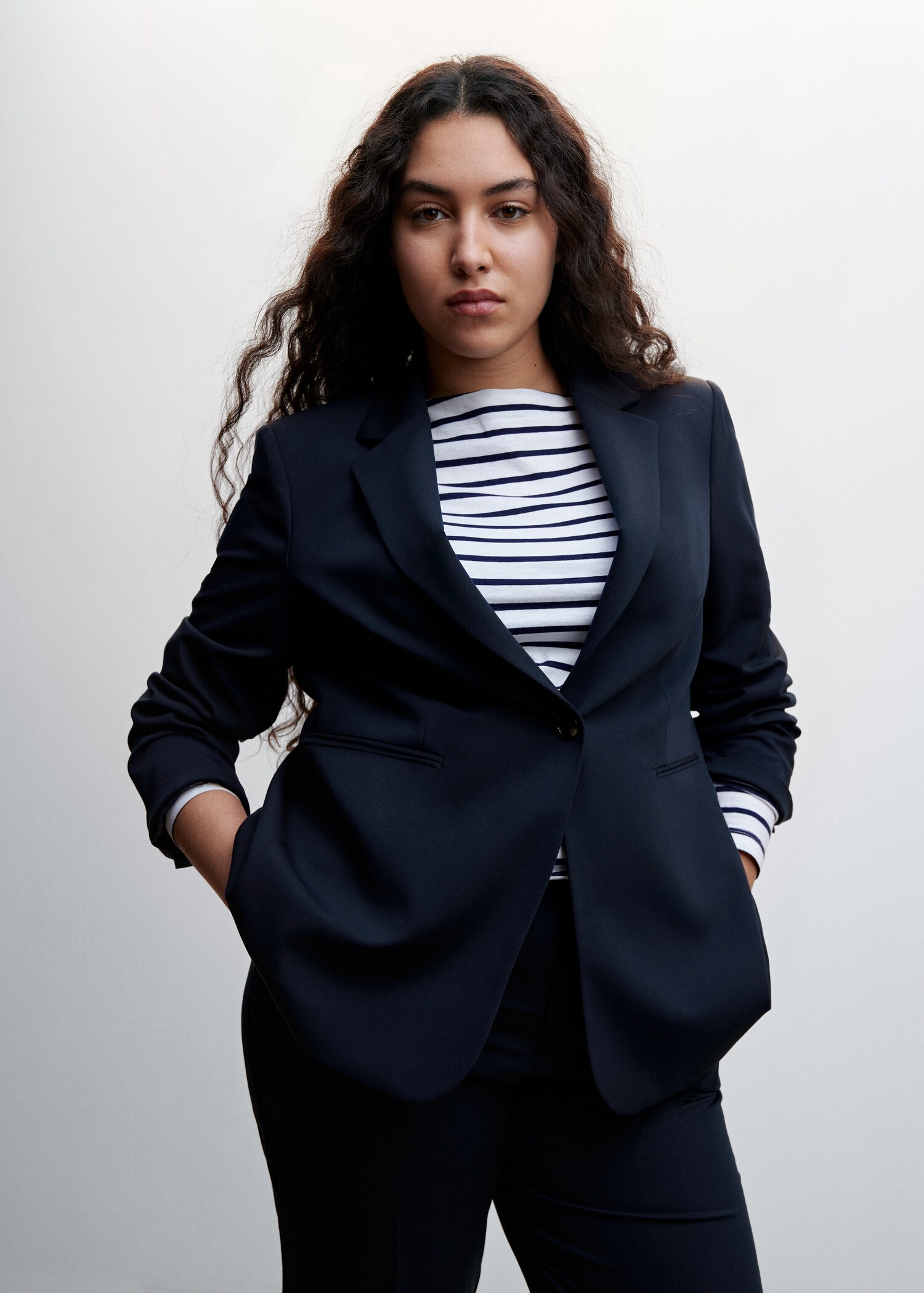 Fitted suit blazer - Details of the article 5