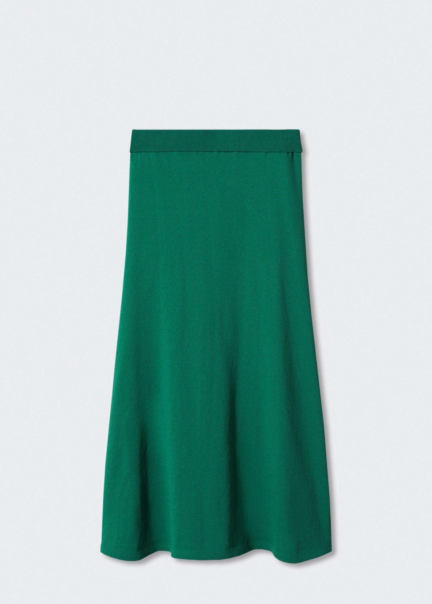 Ribbed midi skirt - Article without model