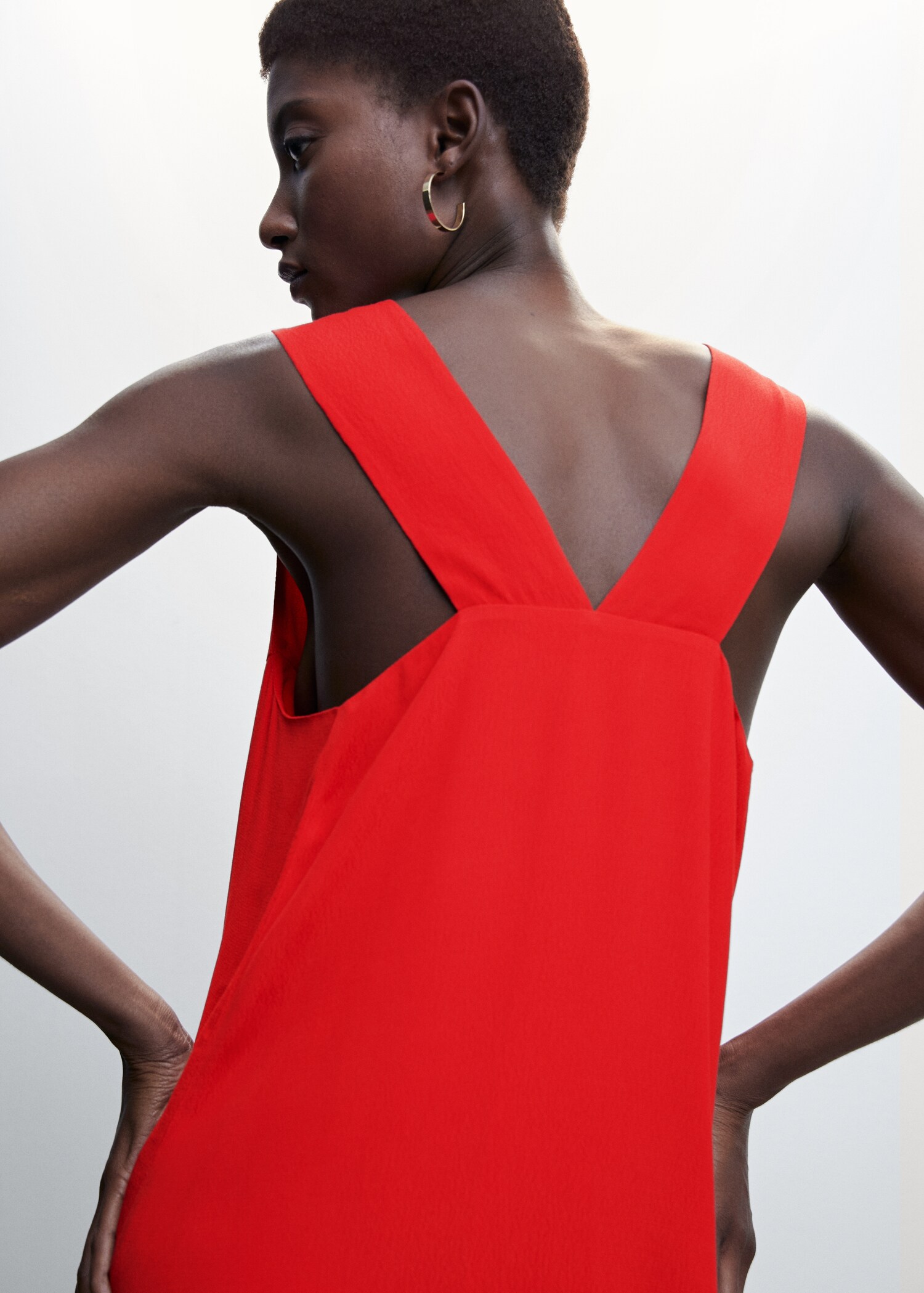 Scoop-back bodycon dress - Details of the article 2