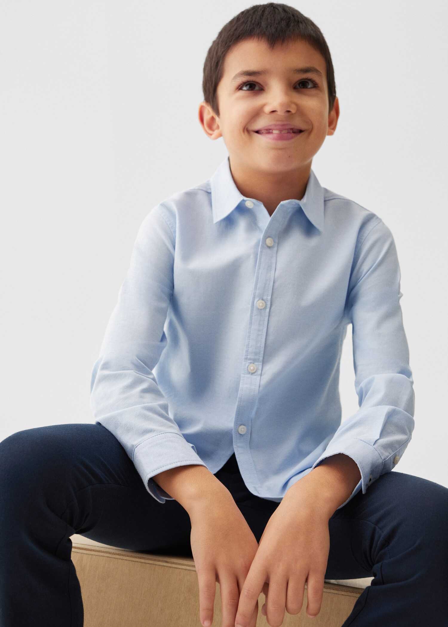 Oxford cotton shirt - Details of the article 2