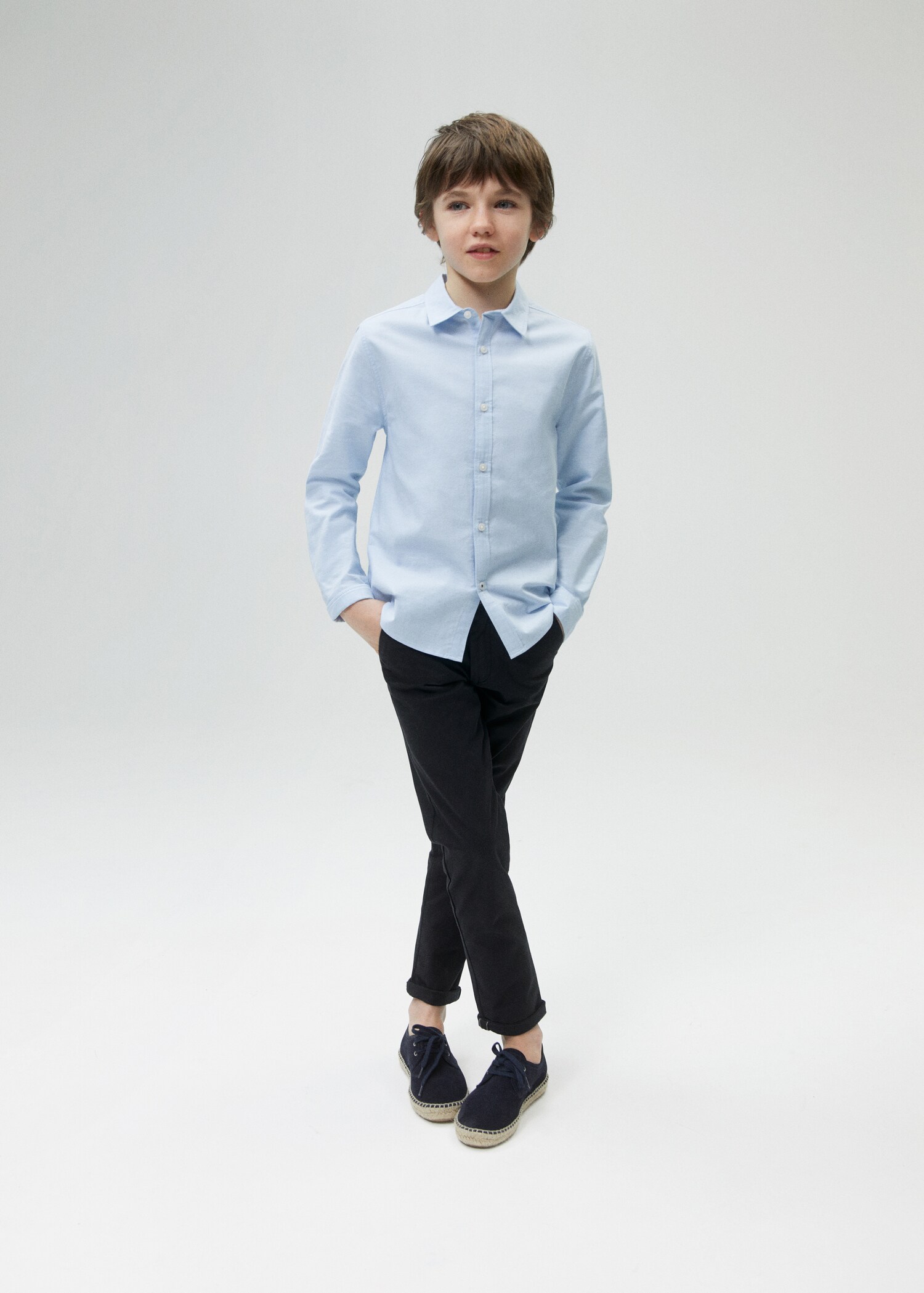 Oxford cotton shirt - Details of the article 6