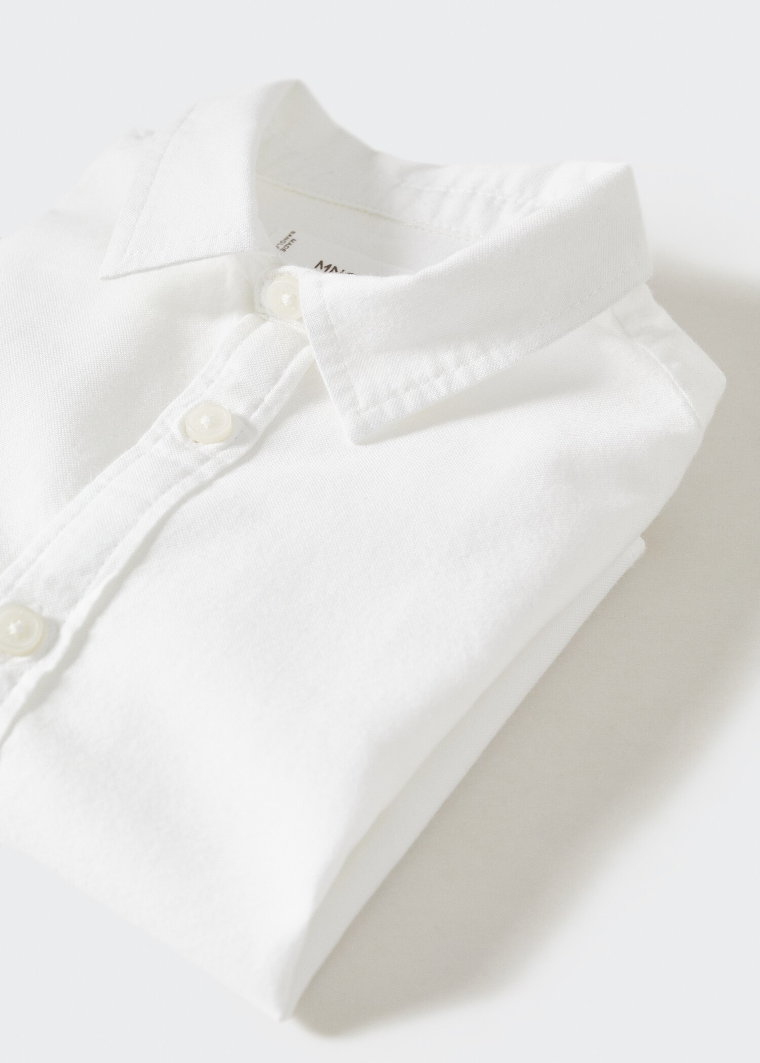Regular fit Oxford cotton shirt - Details of the article 0