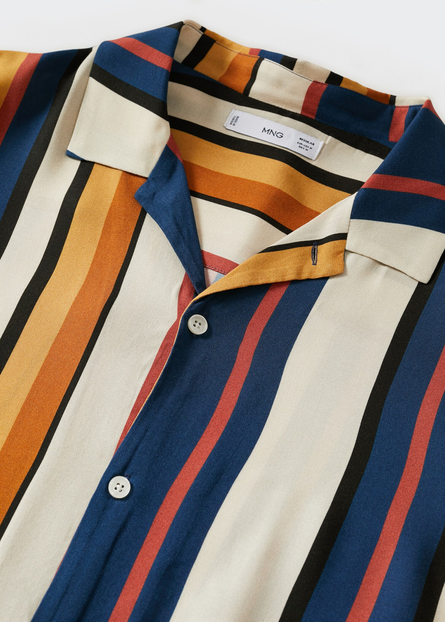 Striped flowy shirt - Details of the article 8