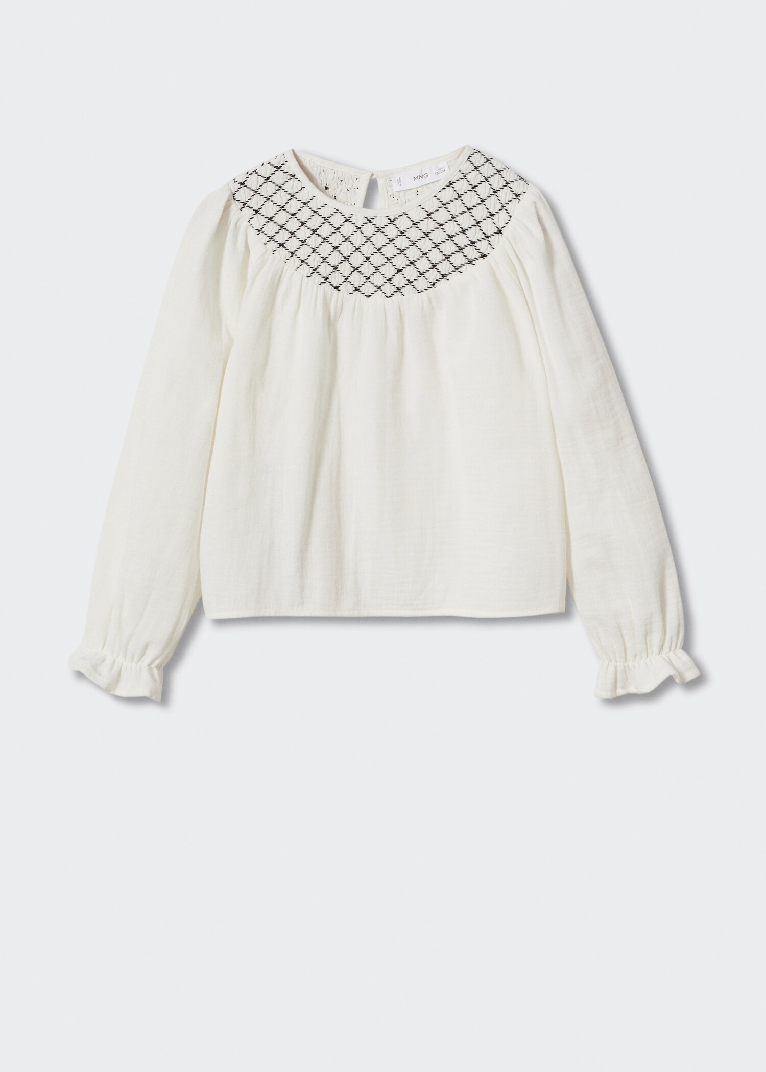 Blusa detalles bordados - Artículo sin modelo