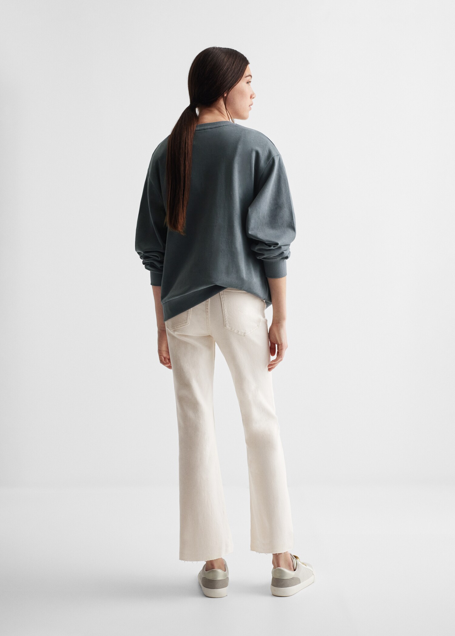 Flared jeans - Reverse of the article