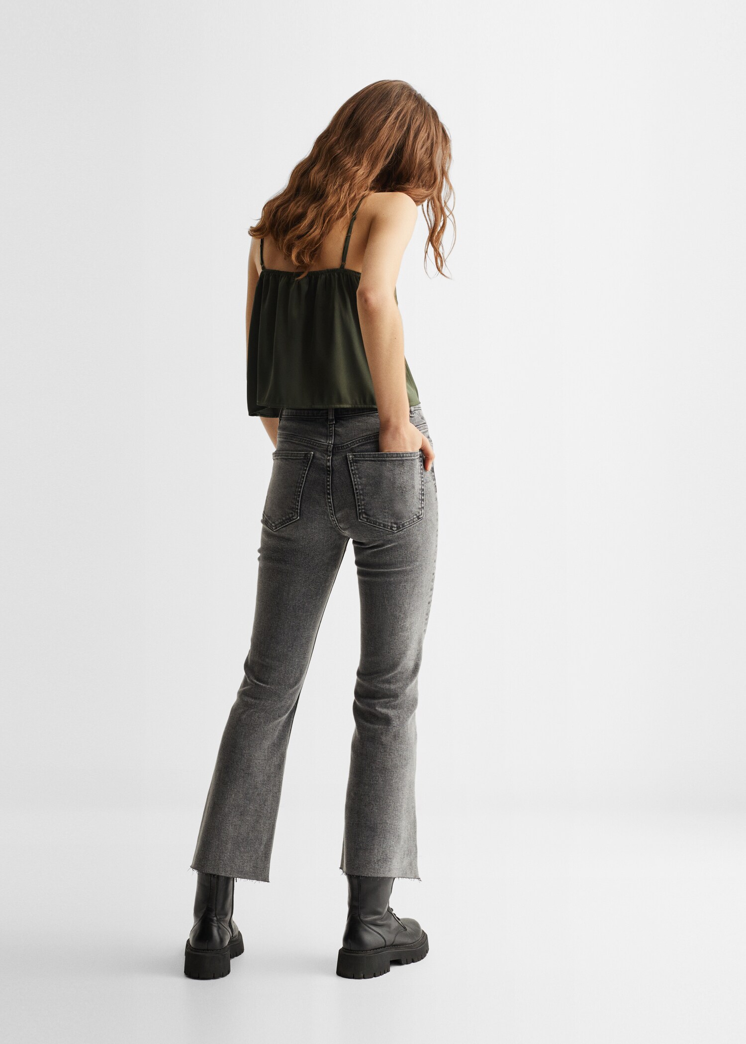 Flared jeans - Reverse of the article