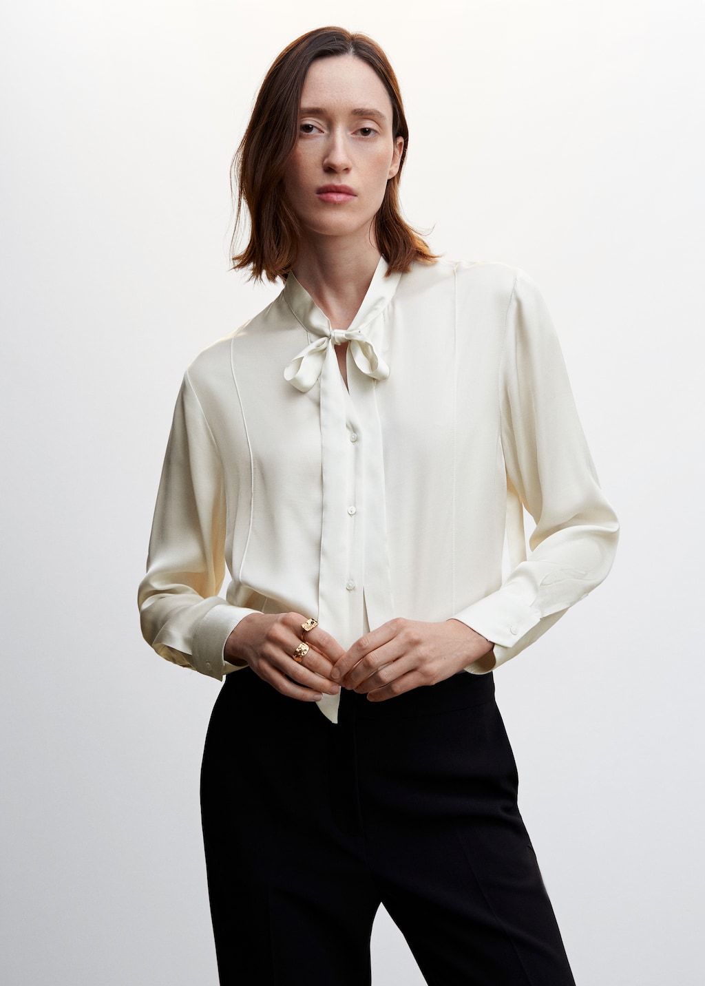 Chemise blanche femme mango hotsell