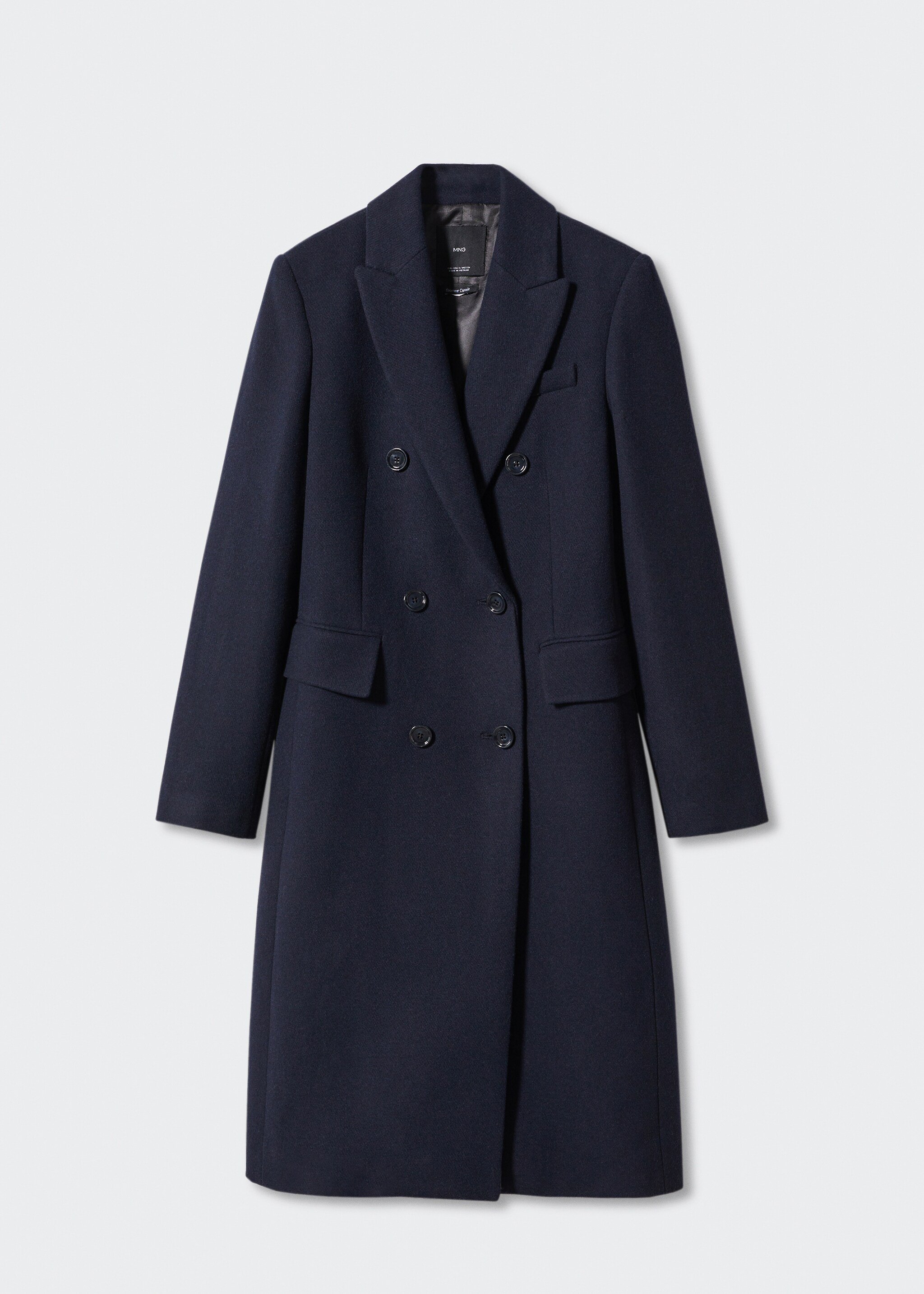 Tailored wool coat - Article without model