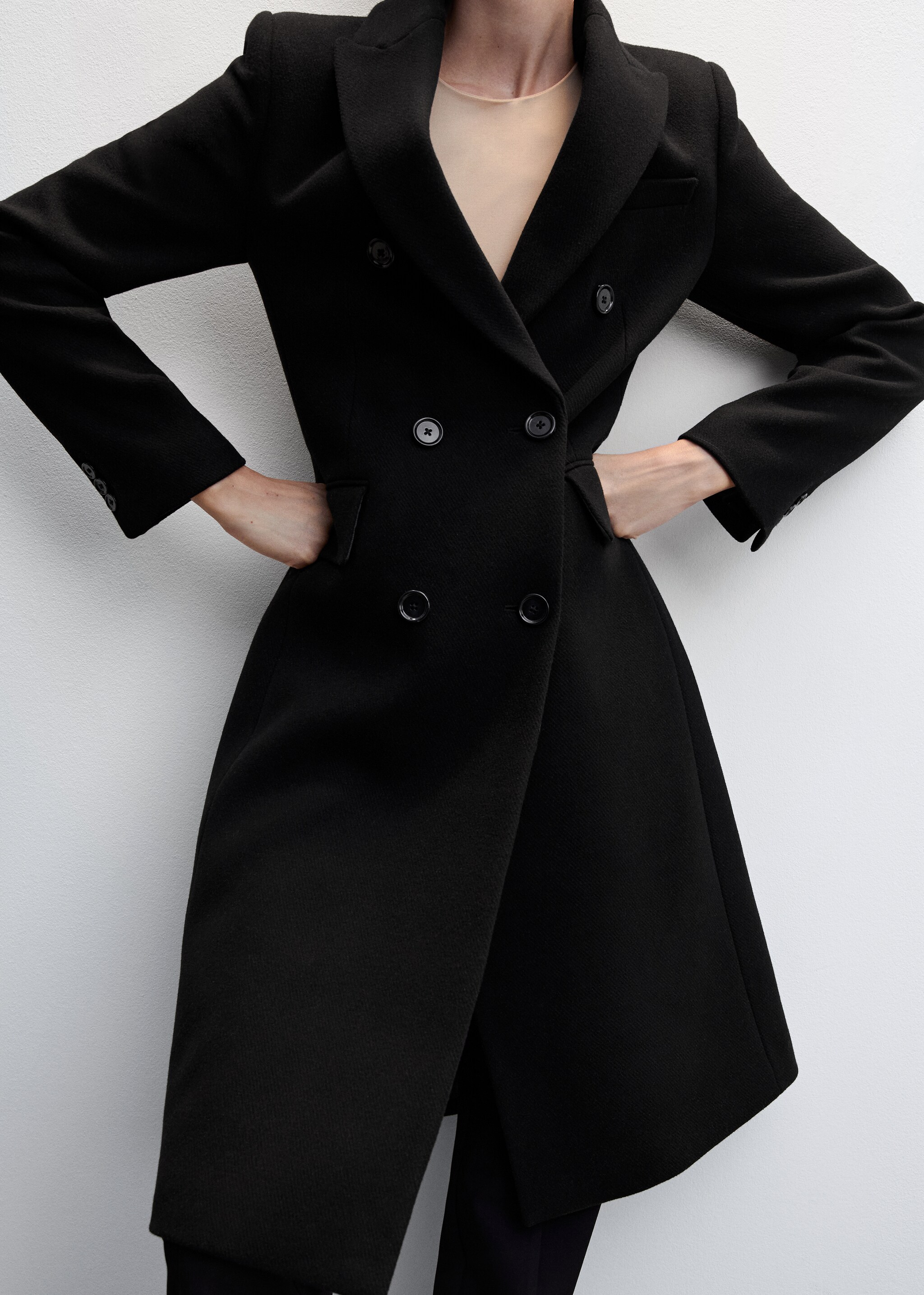 Tailored wool coat - Details of the article 6