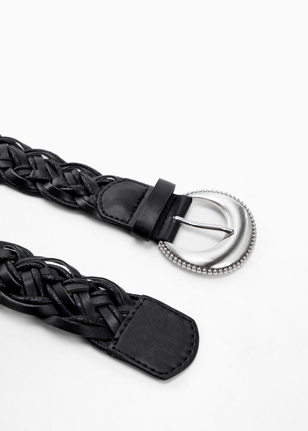 Ceinture tressée mango hot sale