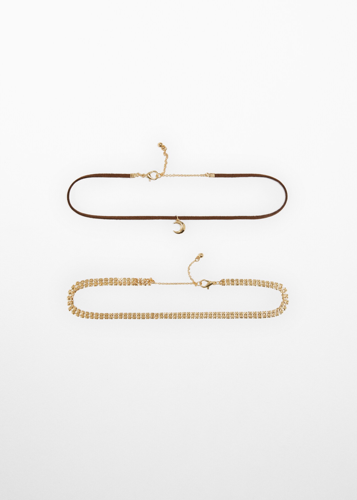 Set van 2 chokers - Artikel zonder model