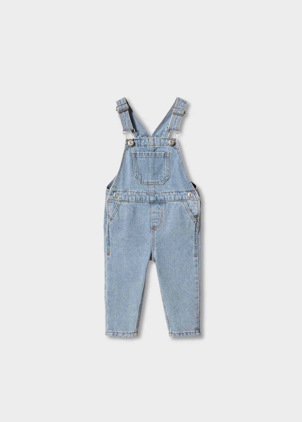 Lined denim dungarees - Kids | MANGO Georgia