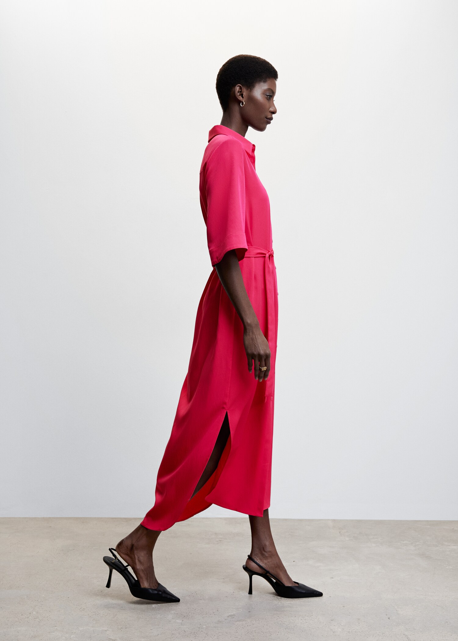 Bow shirt dress - Details of the article 6