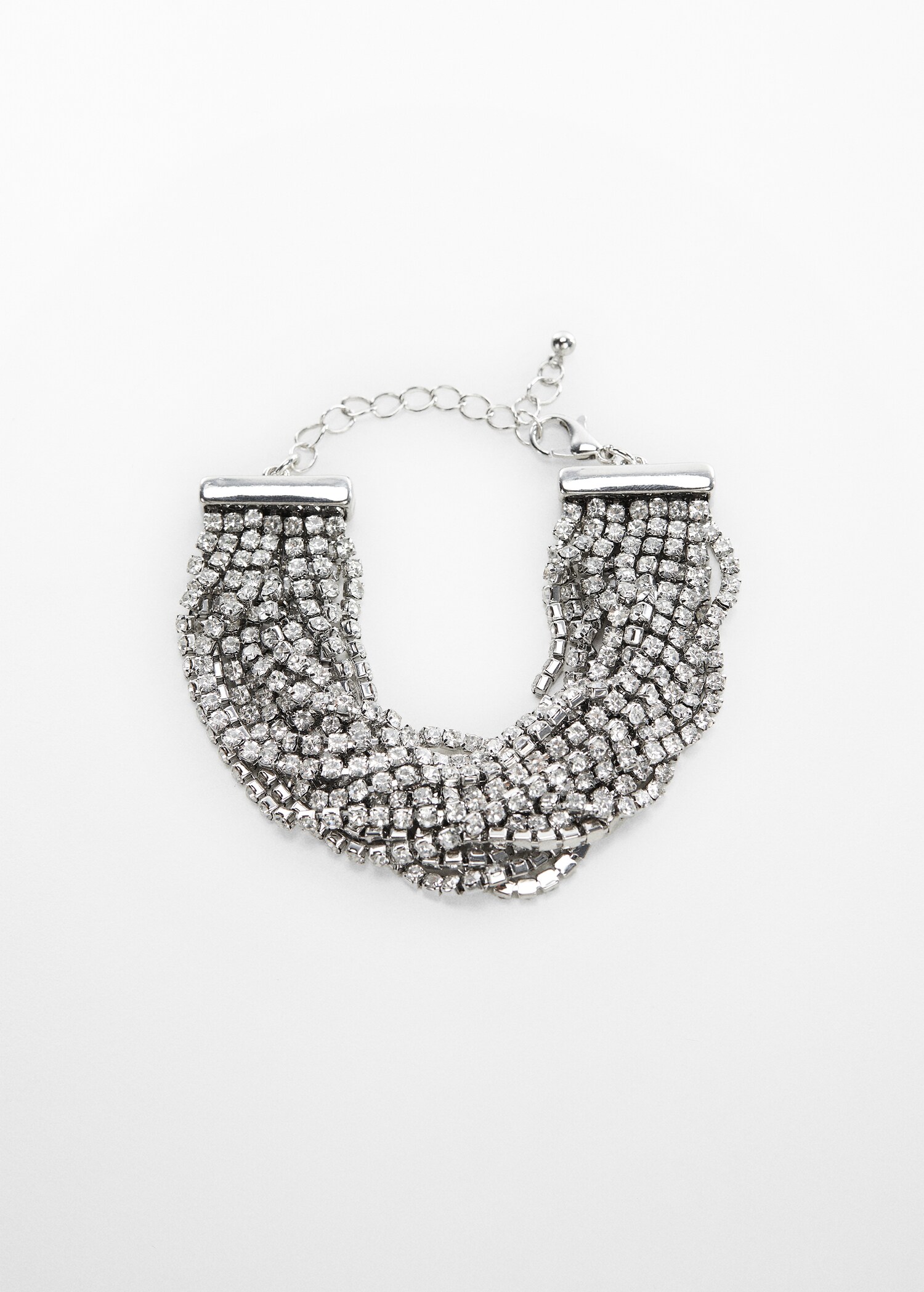 Faceted crystal bracelet - Article without model