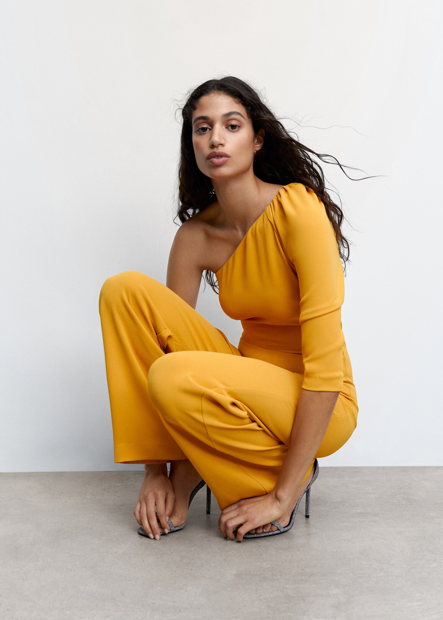 Lange asymmetrische jumpsuit - Detail van het artikel 2