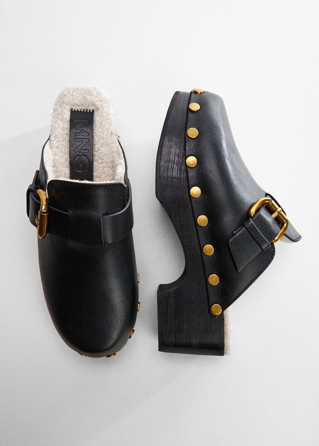 ◆KOMOREBI MUSEUM◆ Cup sole suede lamb shearling buckle lon eskimo wool stars & rhinestones