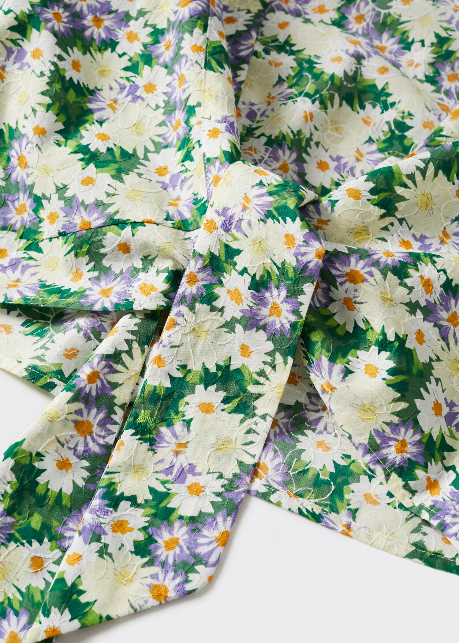 Floral print blouse - Details of the article 8