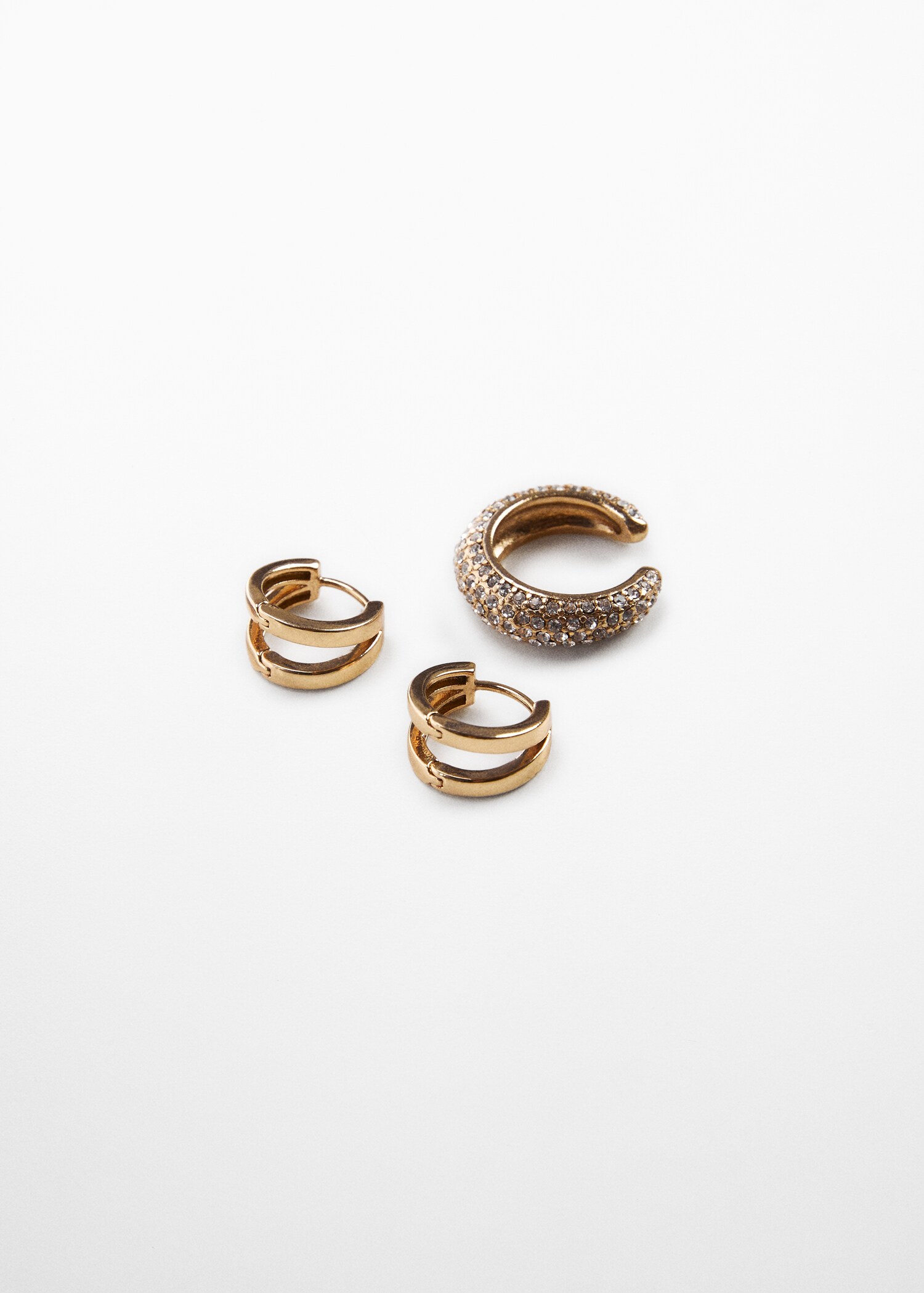 Paket 3 anting hoop - Barang tanpa model