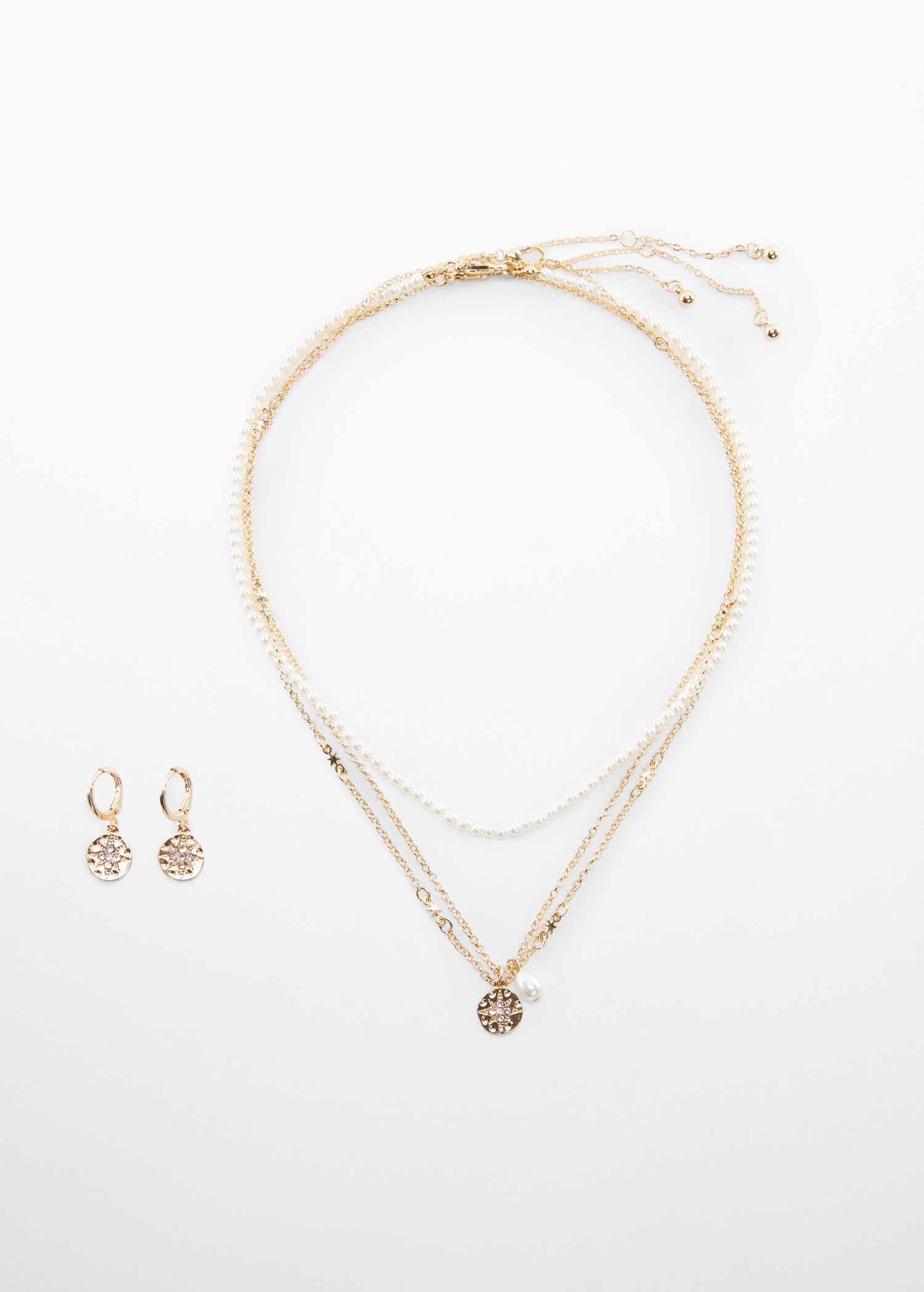 Mixed bead necklace - Article without model