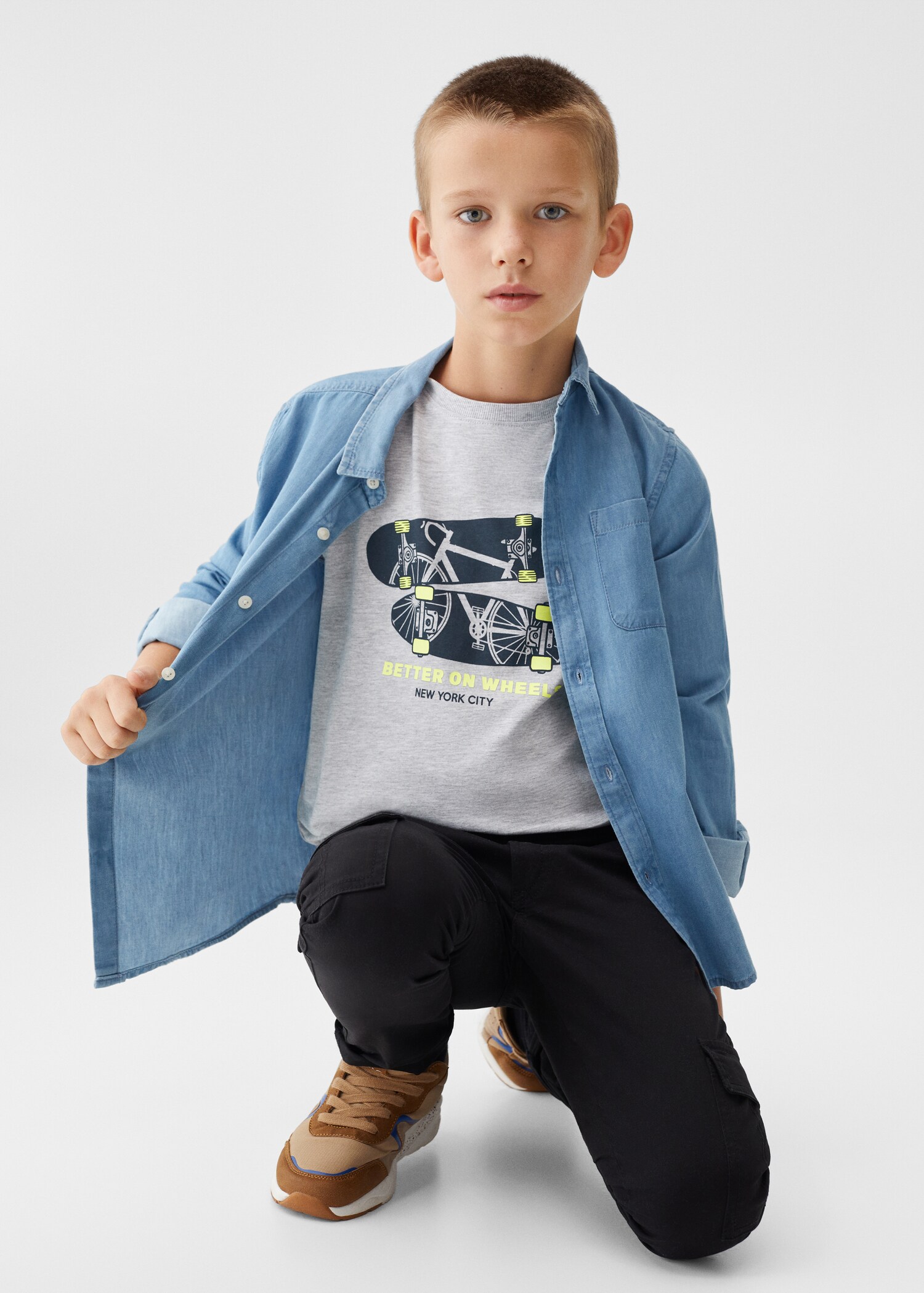 Printed long sleeve t-shirt - Details of the article 2