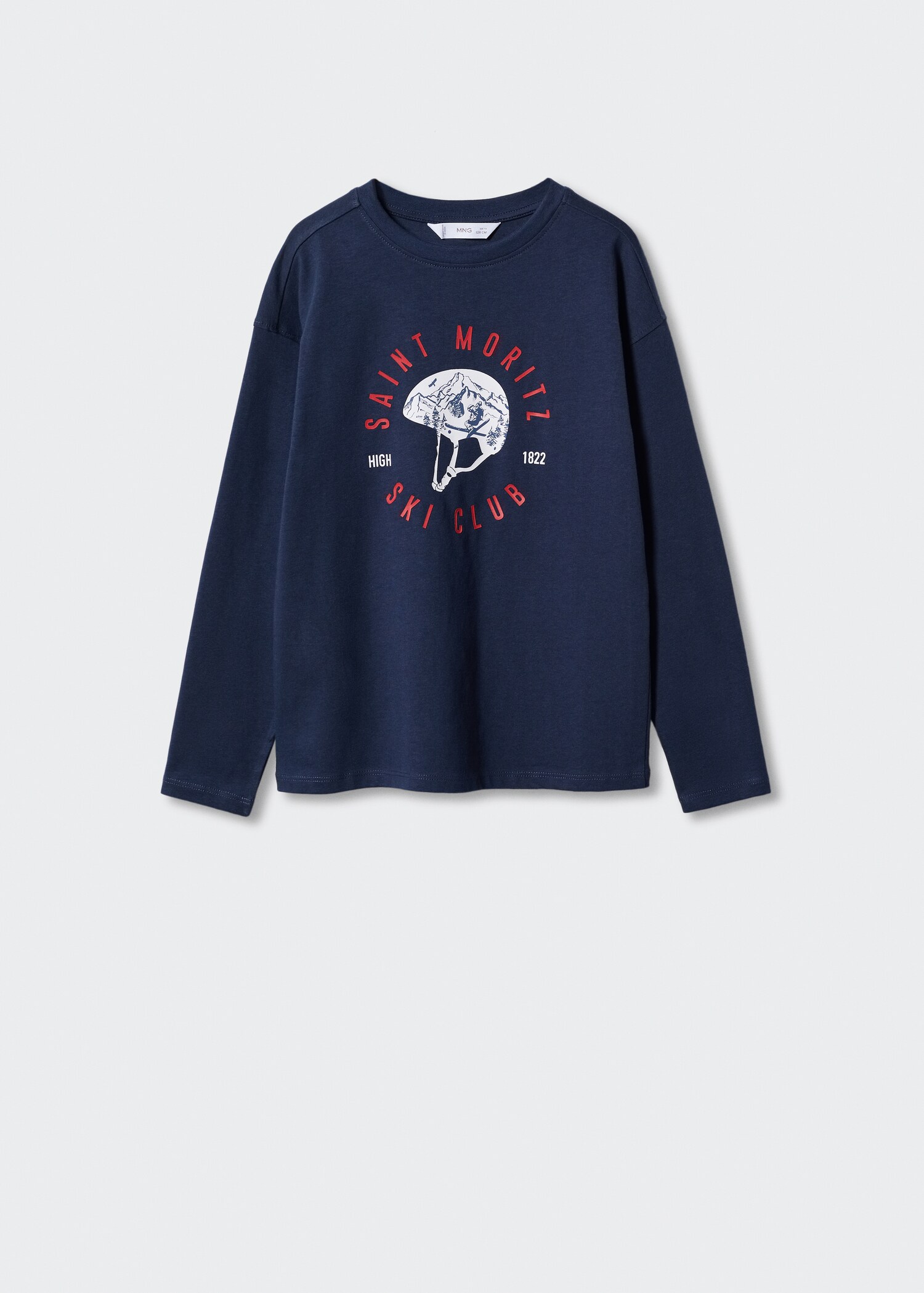 T-shirt coton manches longues - Article sans modèle