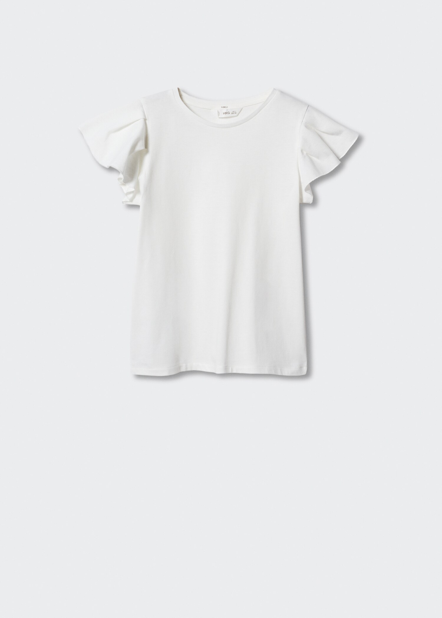 T-shirt volants manches courtes - Article sans modèle