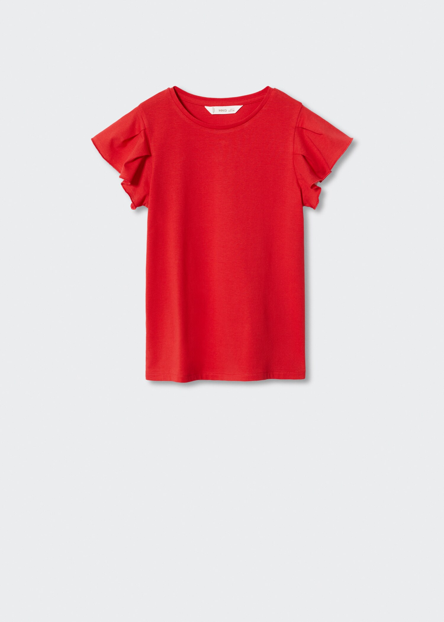 T-shirt volants manches courtes - Article sans modèle