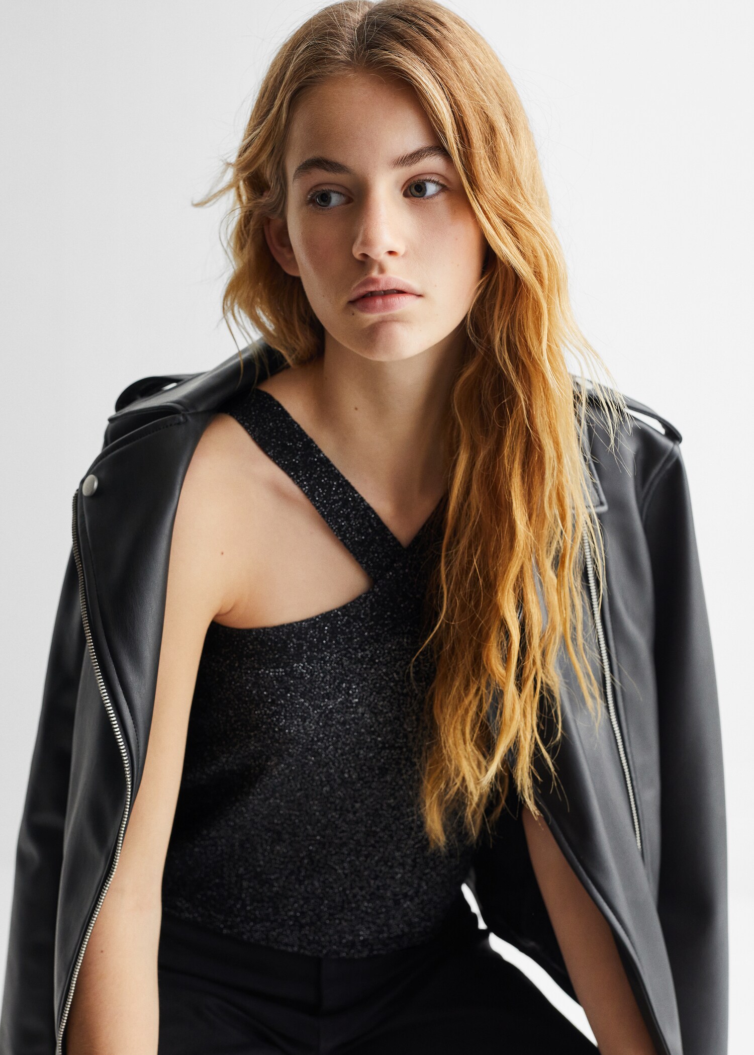Lurex knitted top - Details of the article 2
