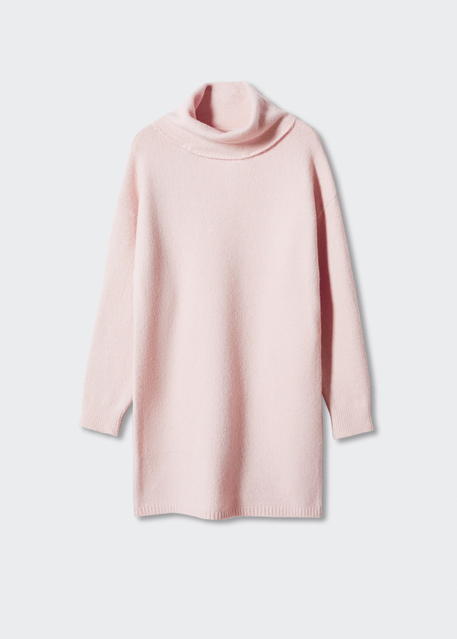 Knitted turtleneck dress - Article without model