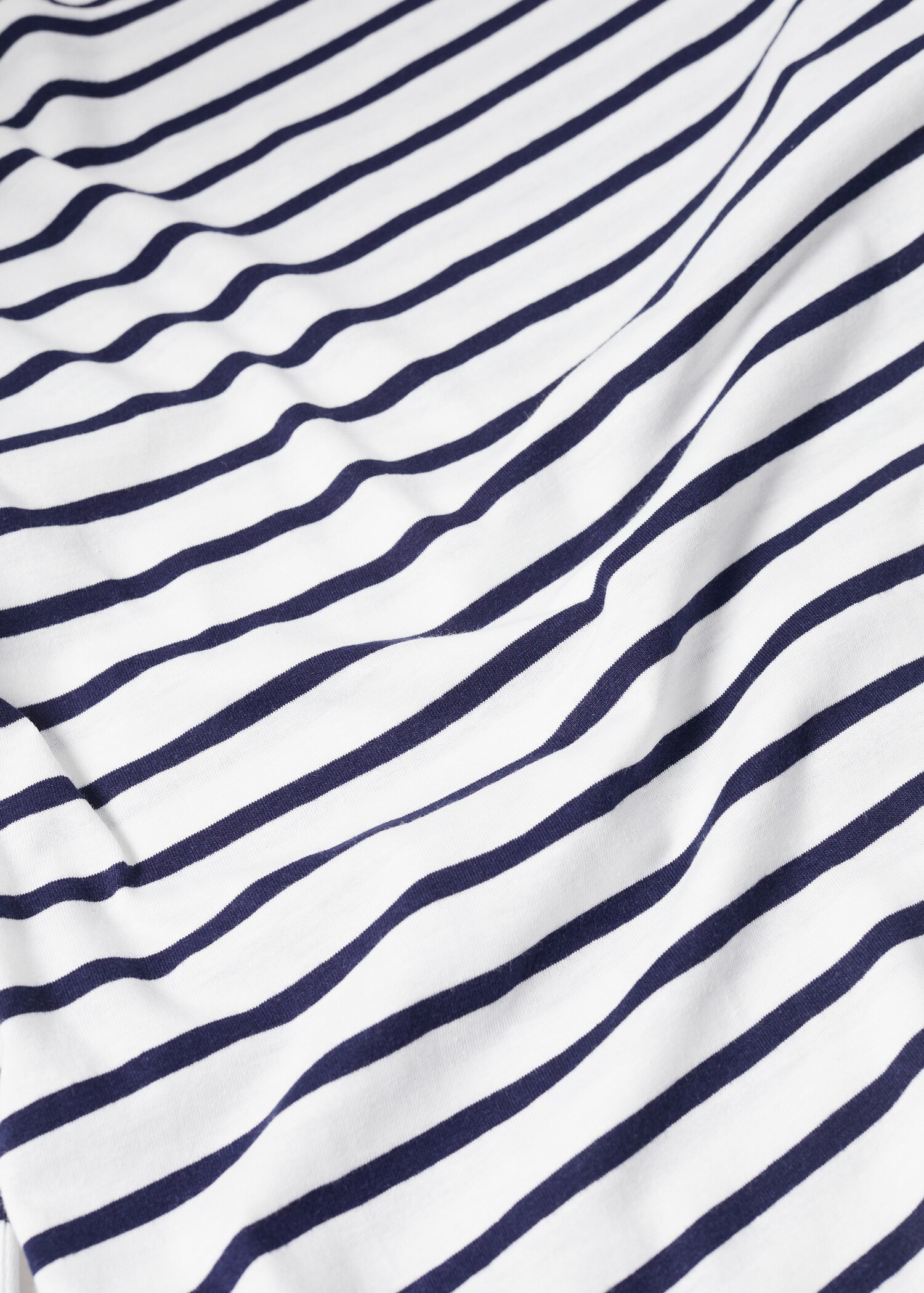 Cotton boat neck t-shirt - Details of the article 8
