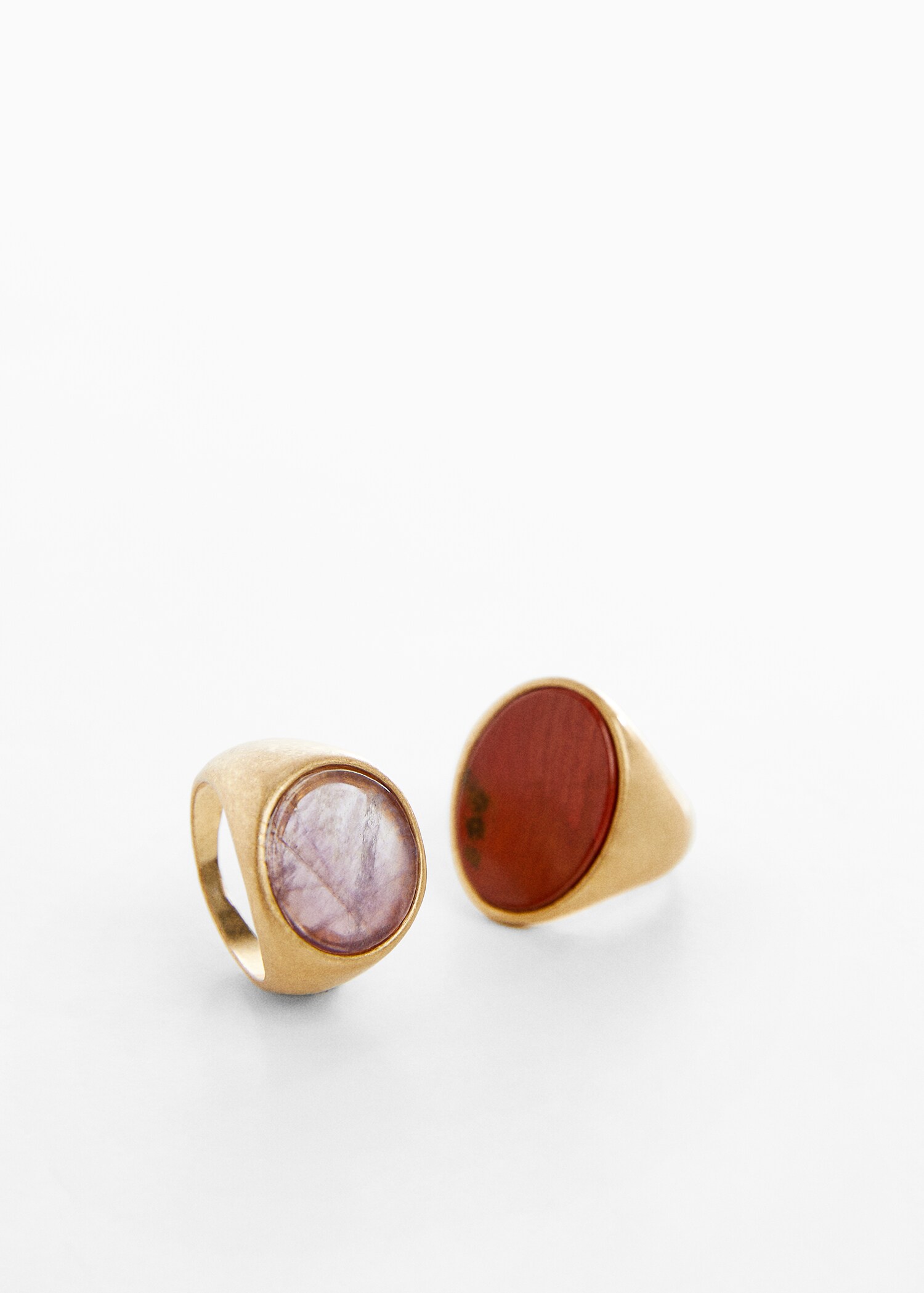 2-pack combined rings - Medium plane
