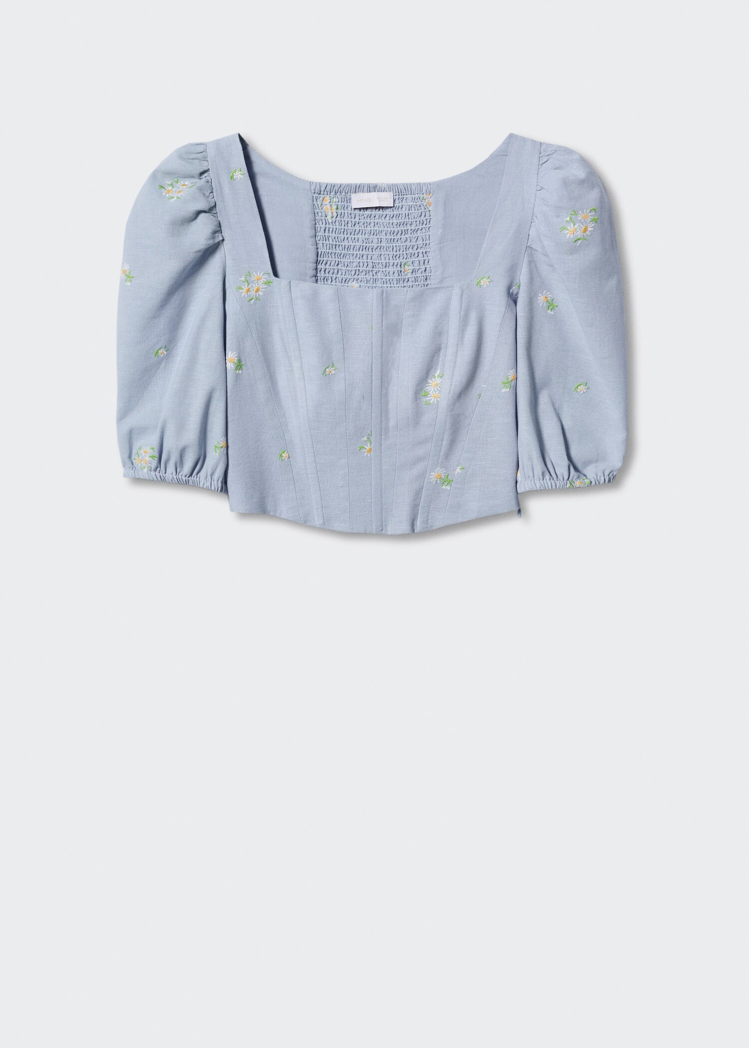 Floral embroidered blouse - สินค้าที่ไม่มีแบบ