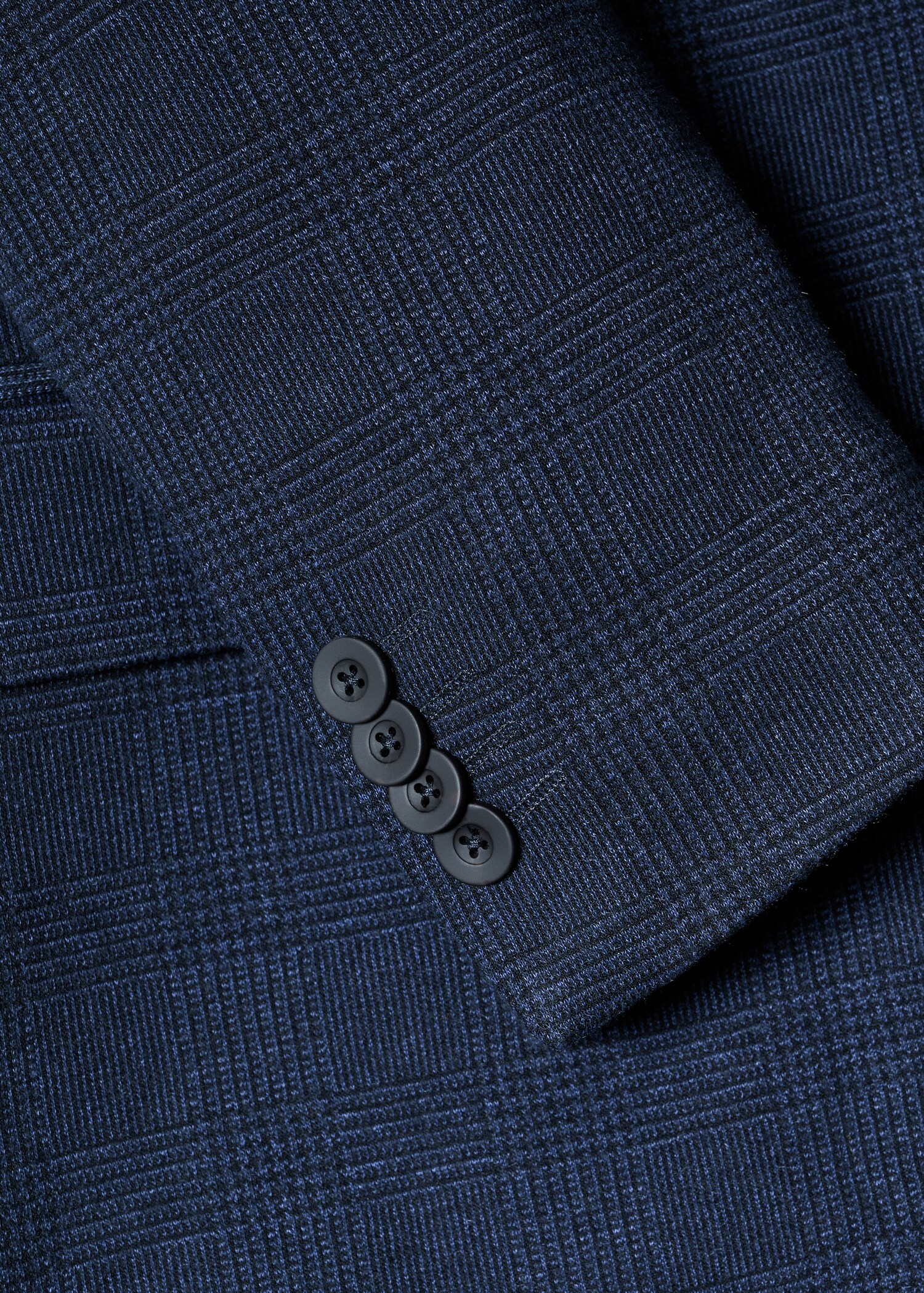 Veste slim-fit en micro-imprimé - Détail de l'article 0