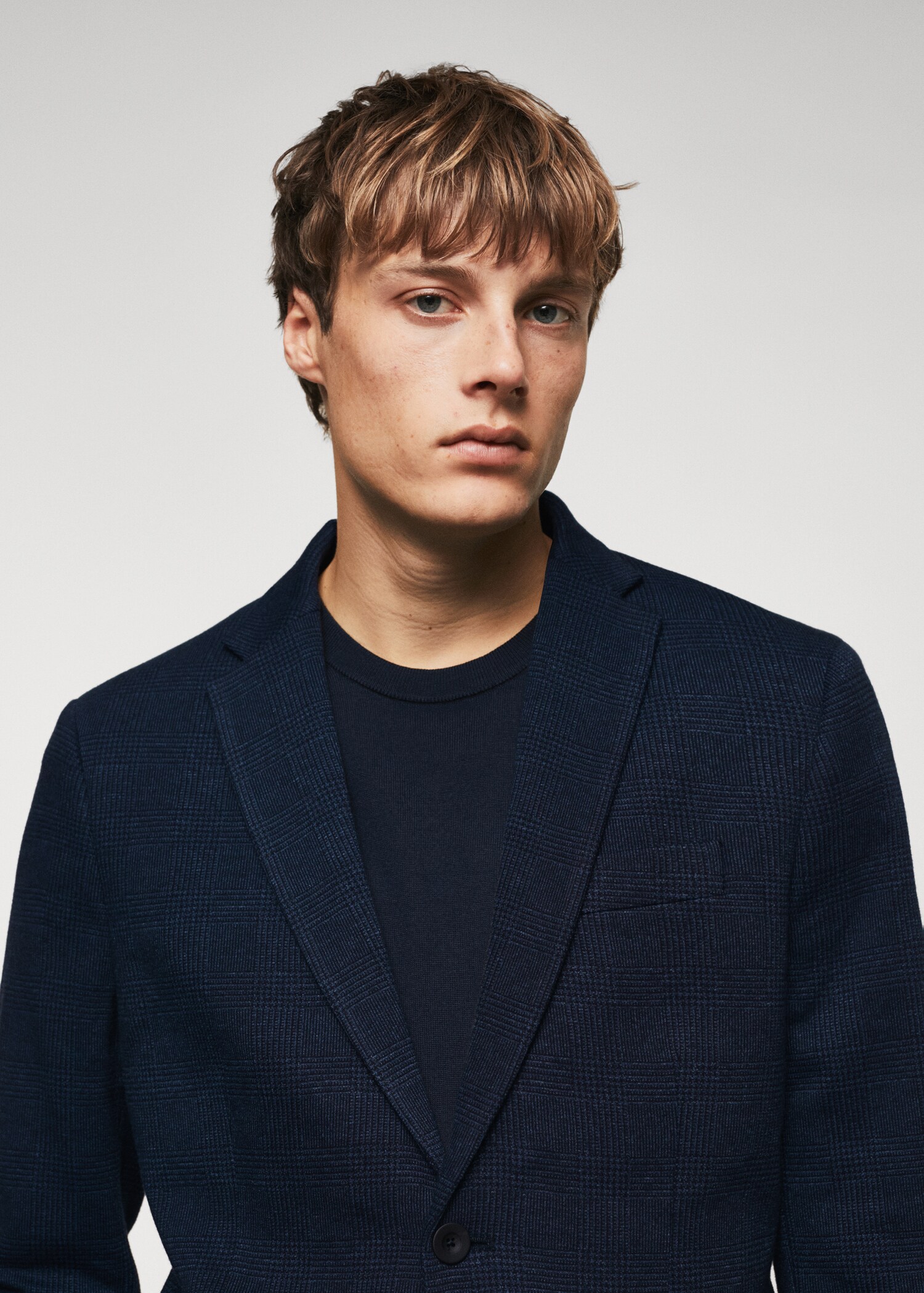 Veste slim-fit en micro-imprimé - Détail de l'article 1