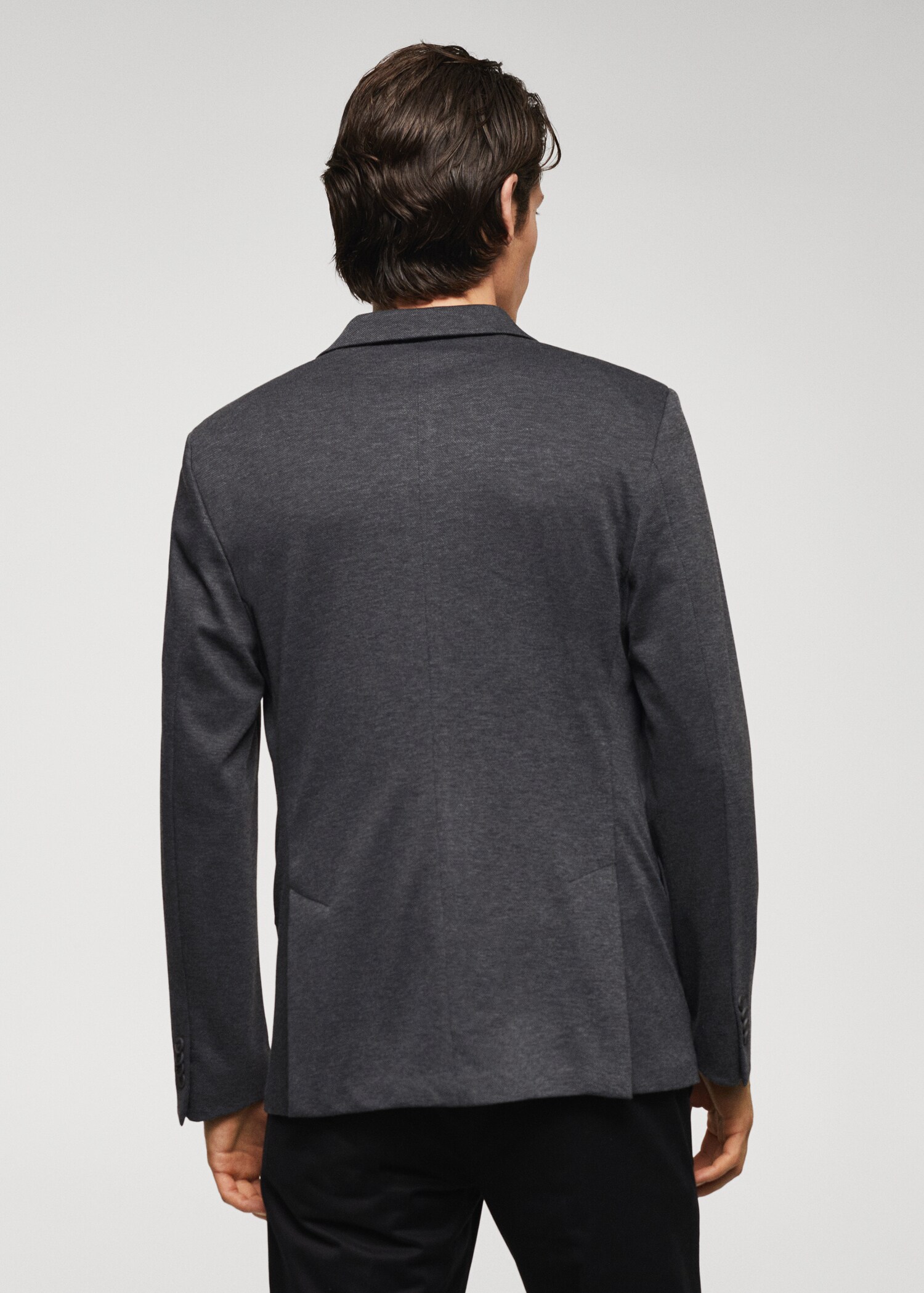 Blazer mikrostruktur slim fit - Versi terbalik dari barang