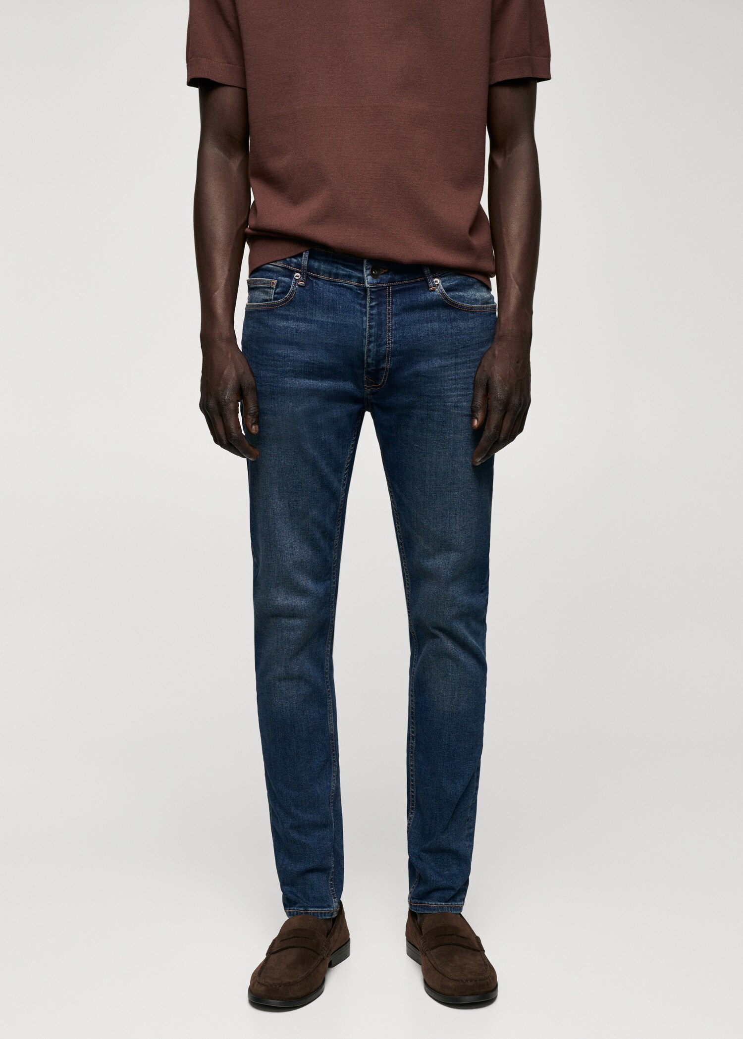 Jude skinny-fit jeans - Medium plane