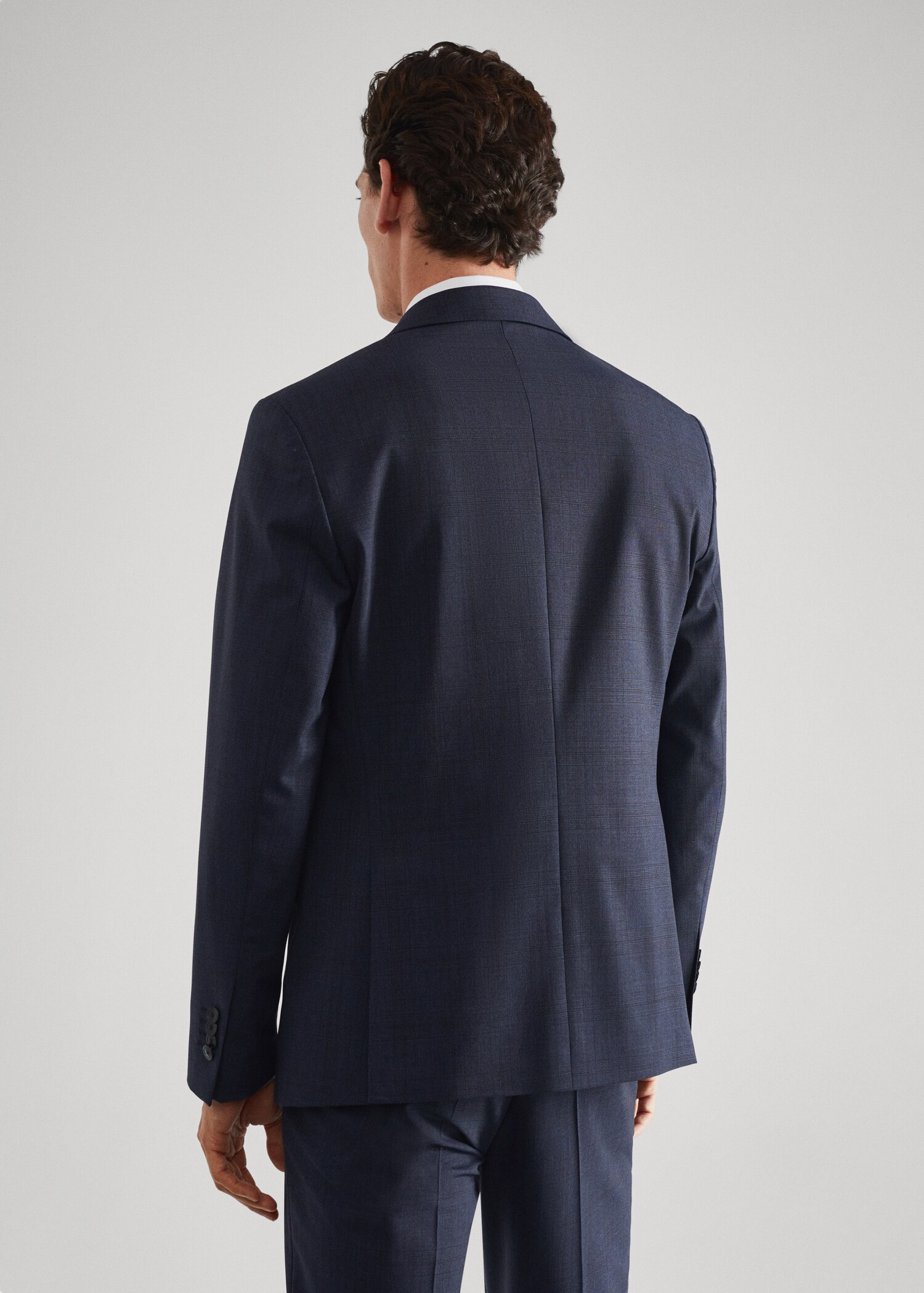 Jaket setelan wol slim-fit - Versi terbalik dari barang