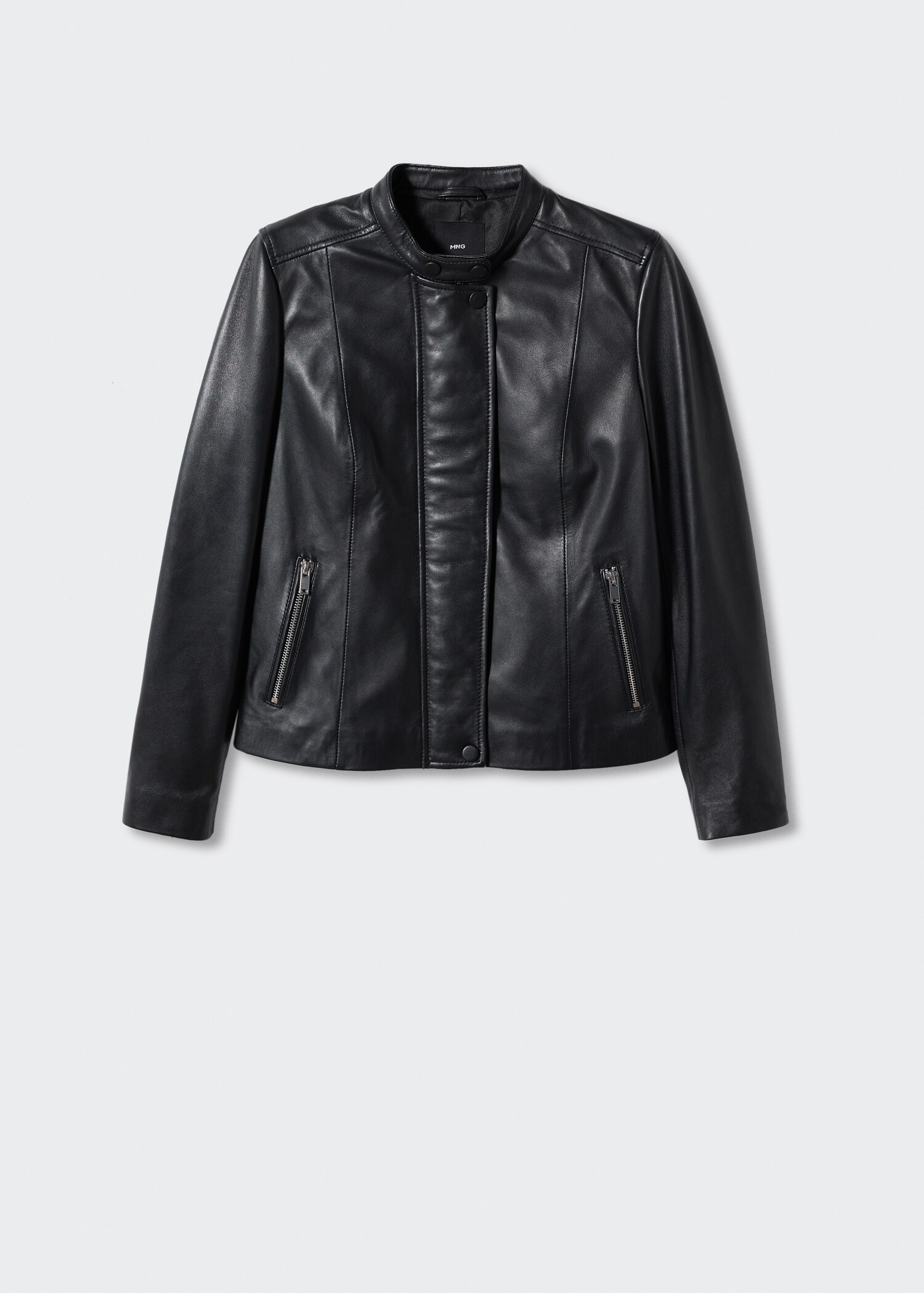 Bikerjacke aus Leder - Artikel ohne Model