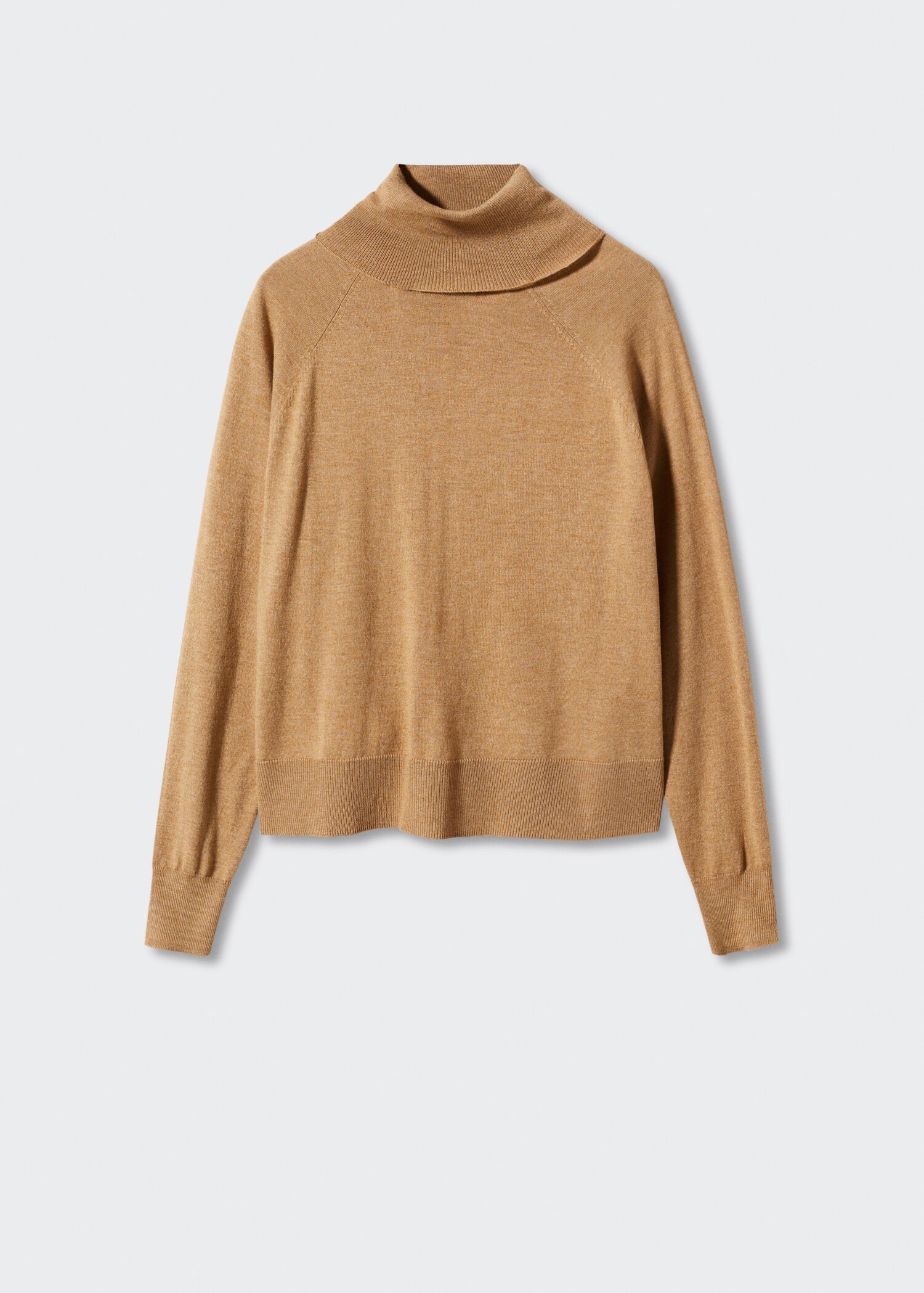 Fine-knit turtleneck sweater - Article without model
