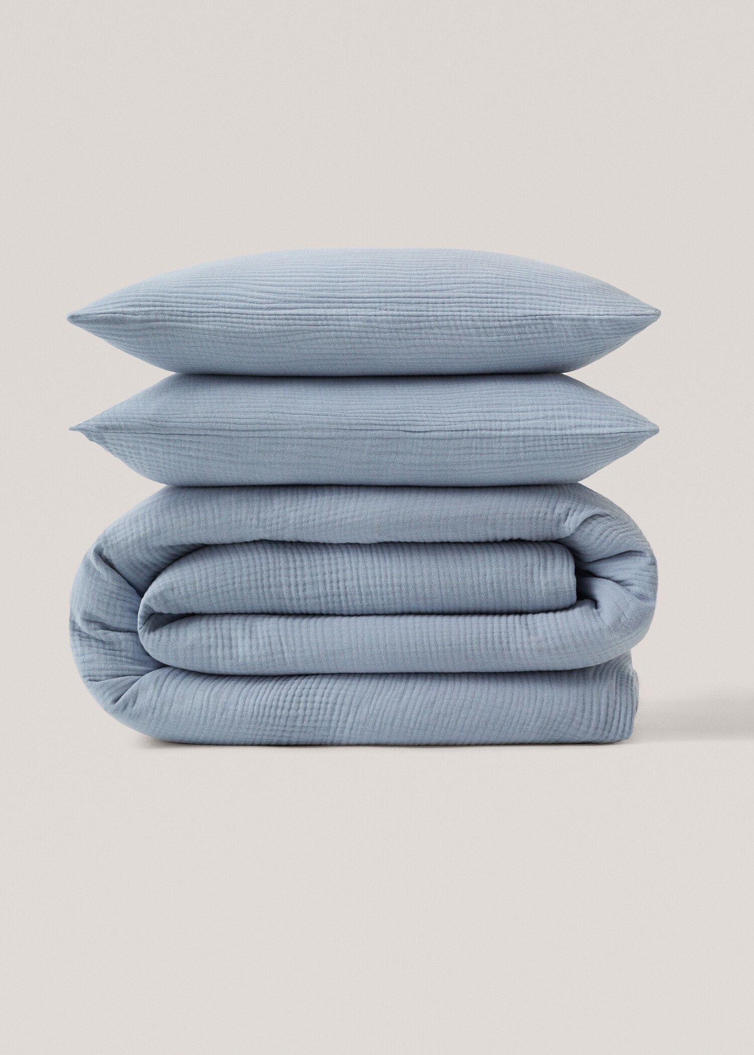 Housse de couette gaze coton lit 135/140 cm - Article sans modèle